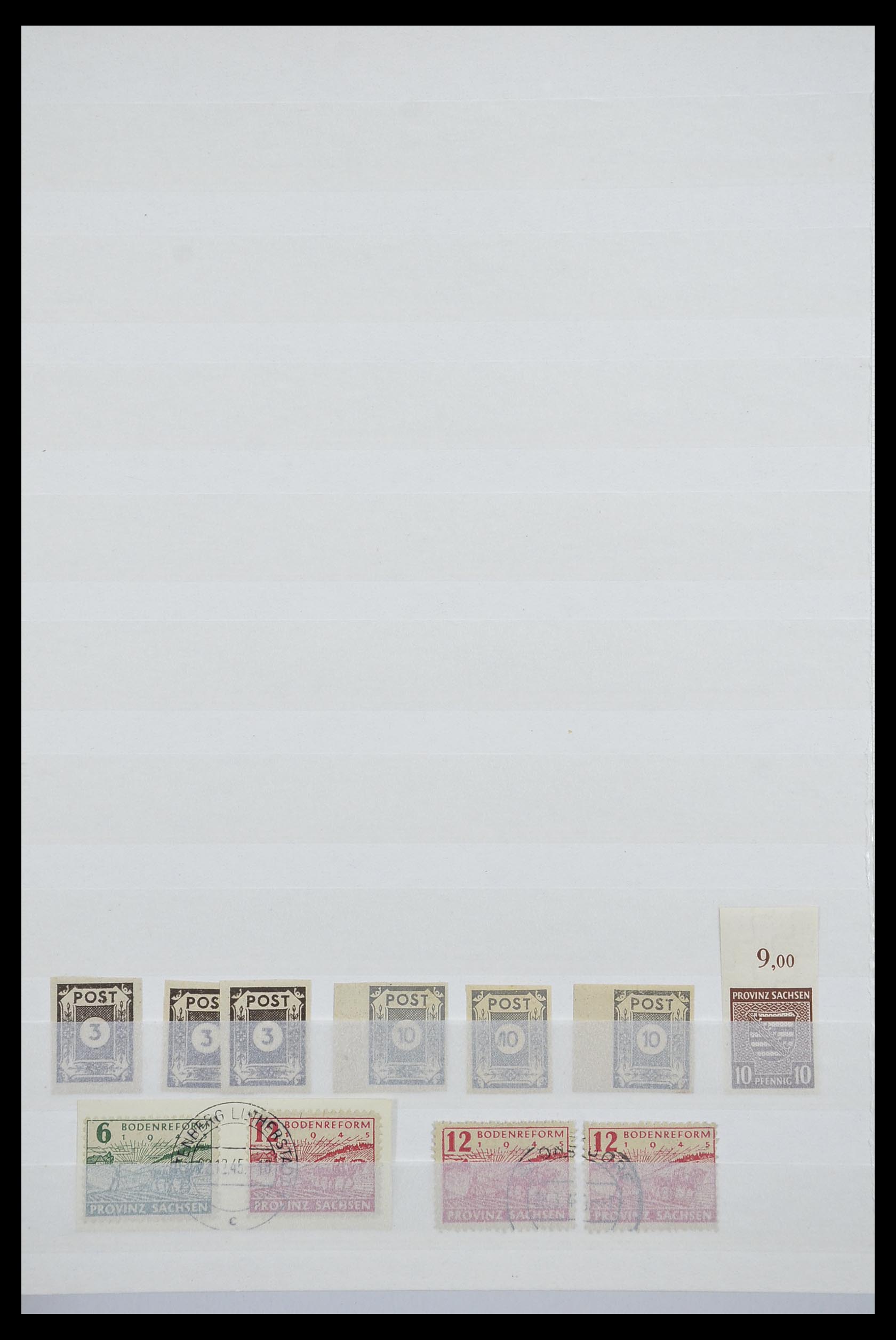33268 004 - Postzegelverzameling 33268 Duitse lokaalpost en Sovjetzone 1945-1949.