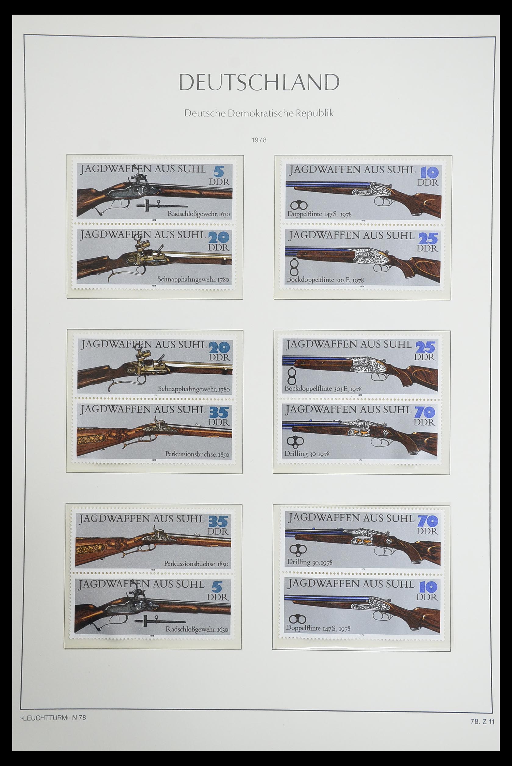 33271 086 - Stamp collection 33271 DDR combinations 1955-1990.