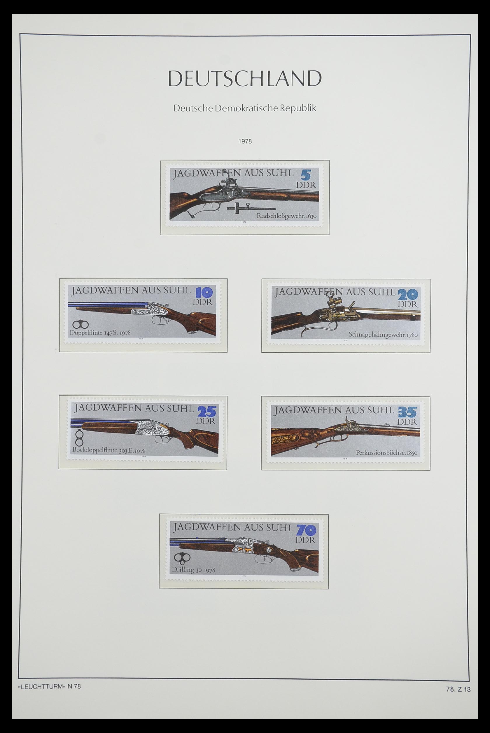 33271 088 - Stamp collection 33271 DDR combinations 1955-1990.