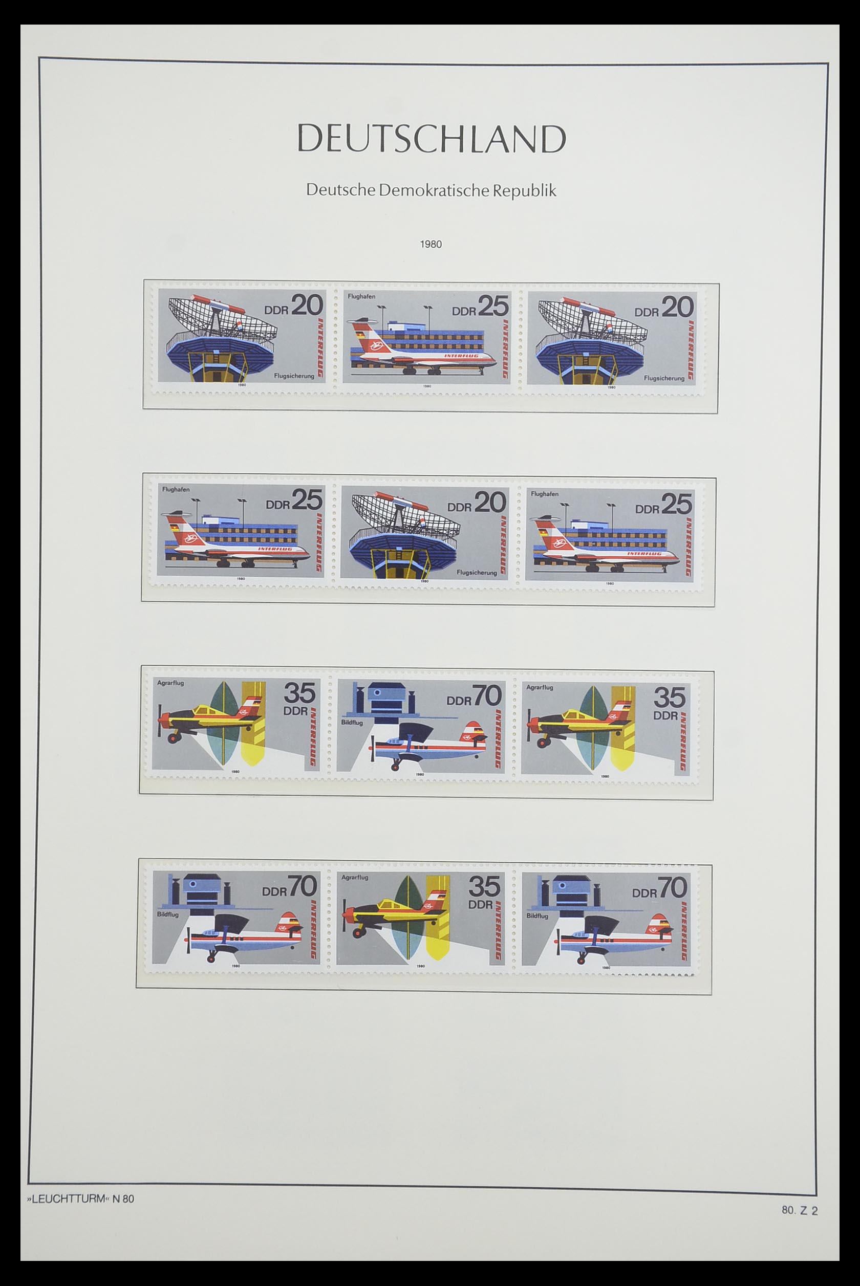 33271 092 - Stamp collection 33271 DDR combinations 1955-1990.