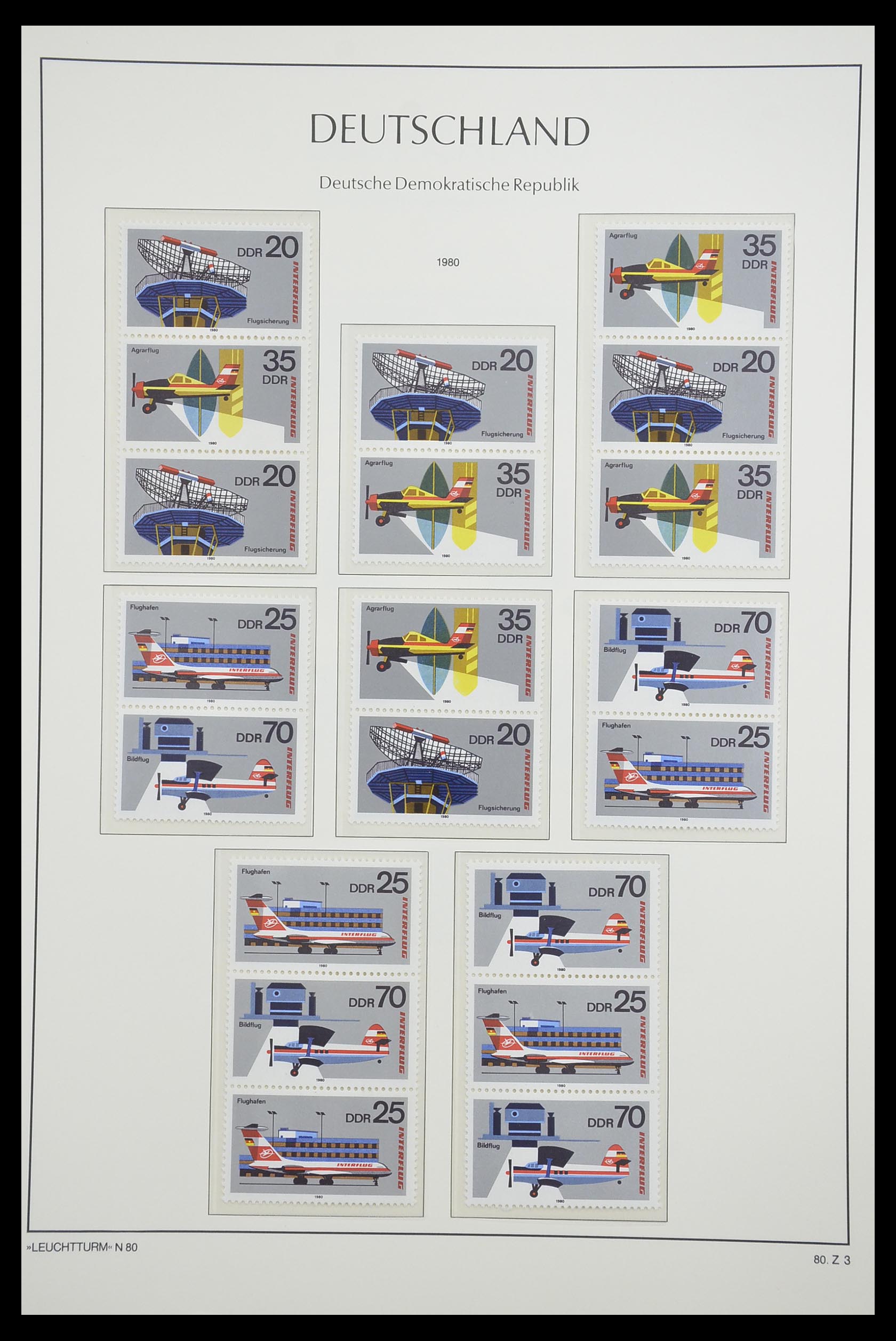 33271 093 - Postzegelverzameling 33271 DDR combinaties 1955-1990.