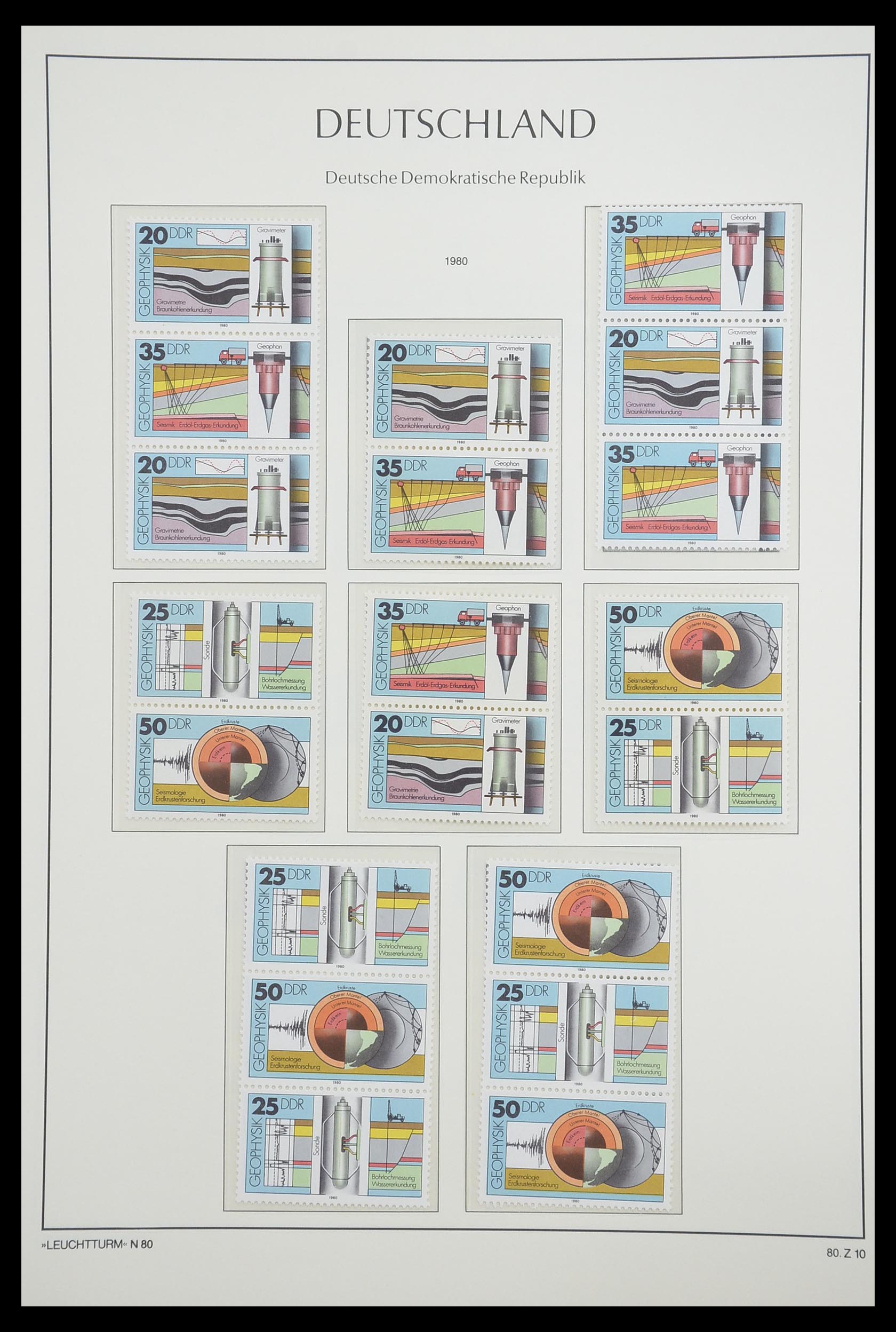 33271 100 - Postzegelverzameling 33271 DDR combinaties 1955-1990.