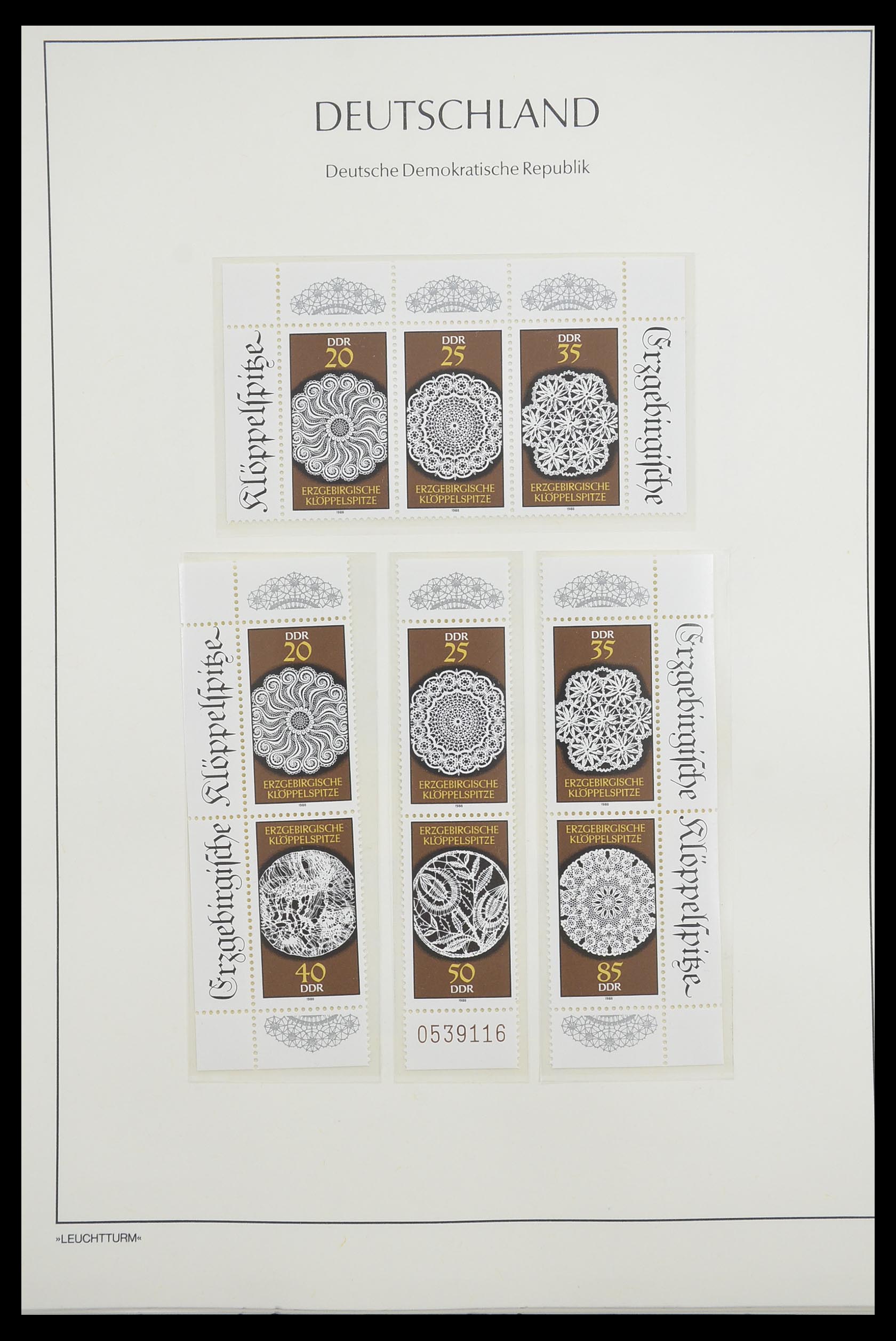 33271 175 - Stamp collection 33271 DDR combinations 1955-1990.