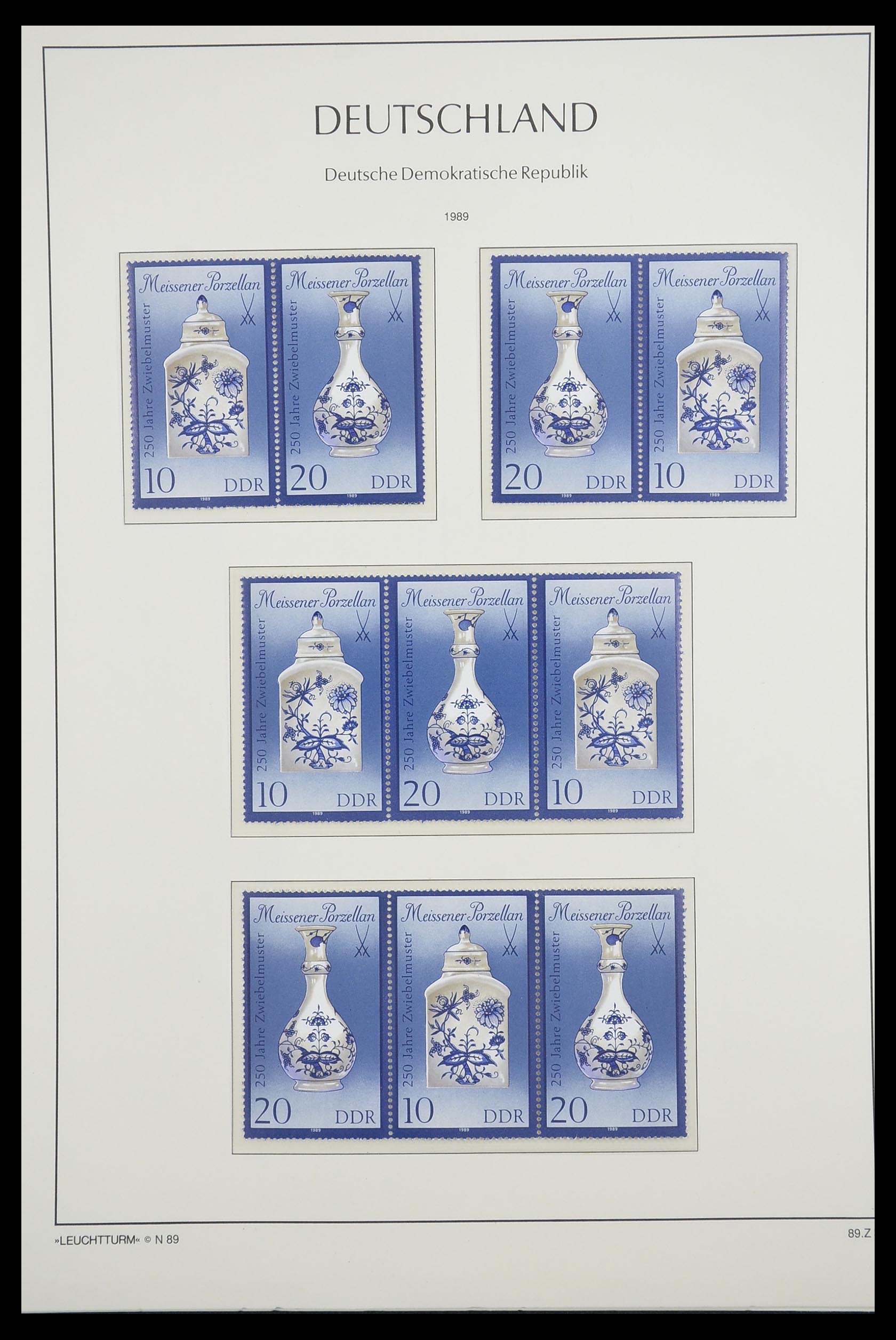 33271 179 - Stamp collection 33271 DDR combinations 1955-1990.