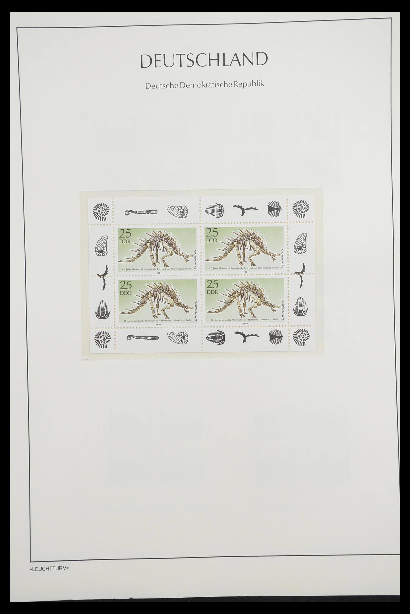 33271 199 - Stamp collection 33271 DDR combinations 1955-1990.