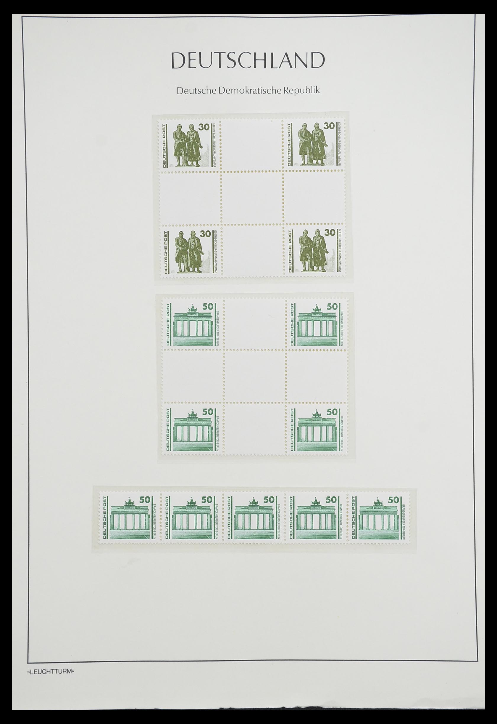 33271 204 - Postzegelverzameling 33271 DDR combinaties 1955-1990.
