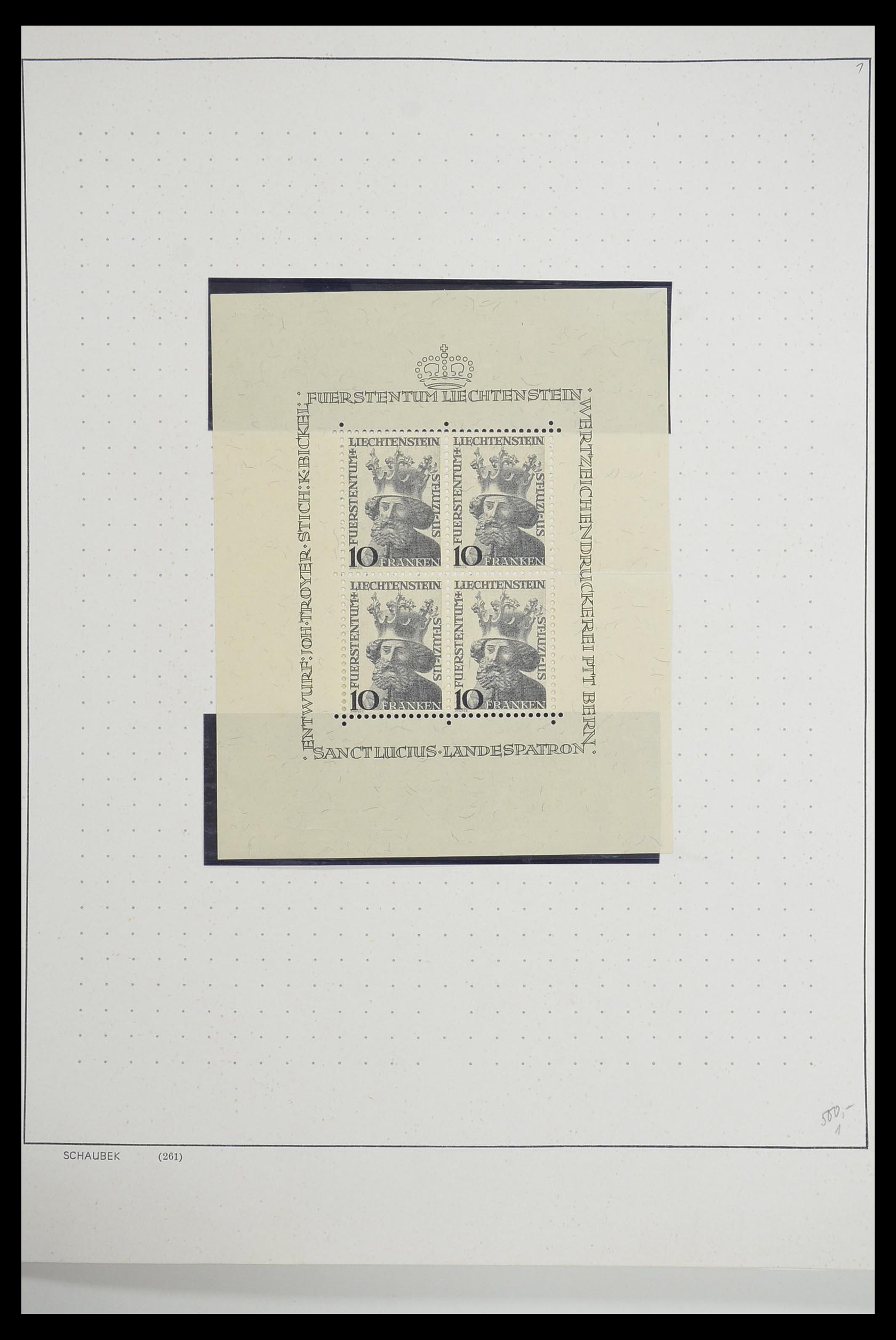 33274 020 - Stamp collection 33274 Liechtenstein 1912-1996.
