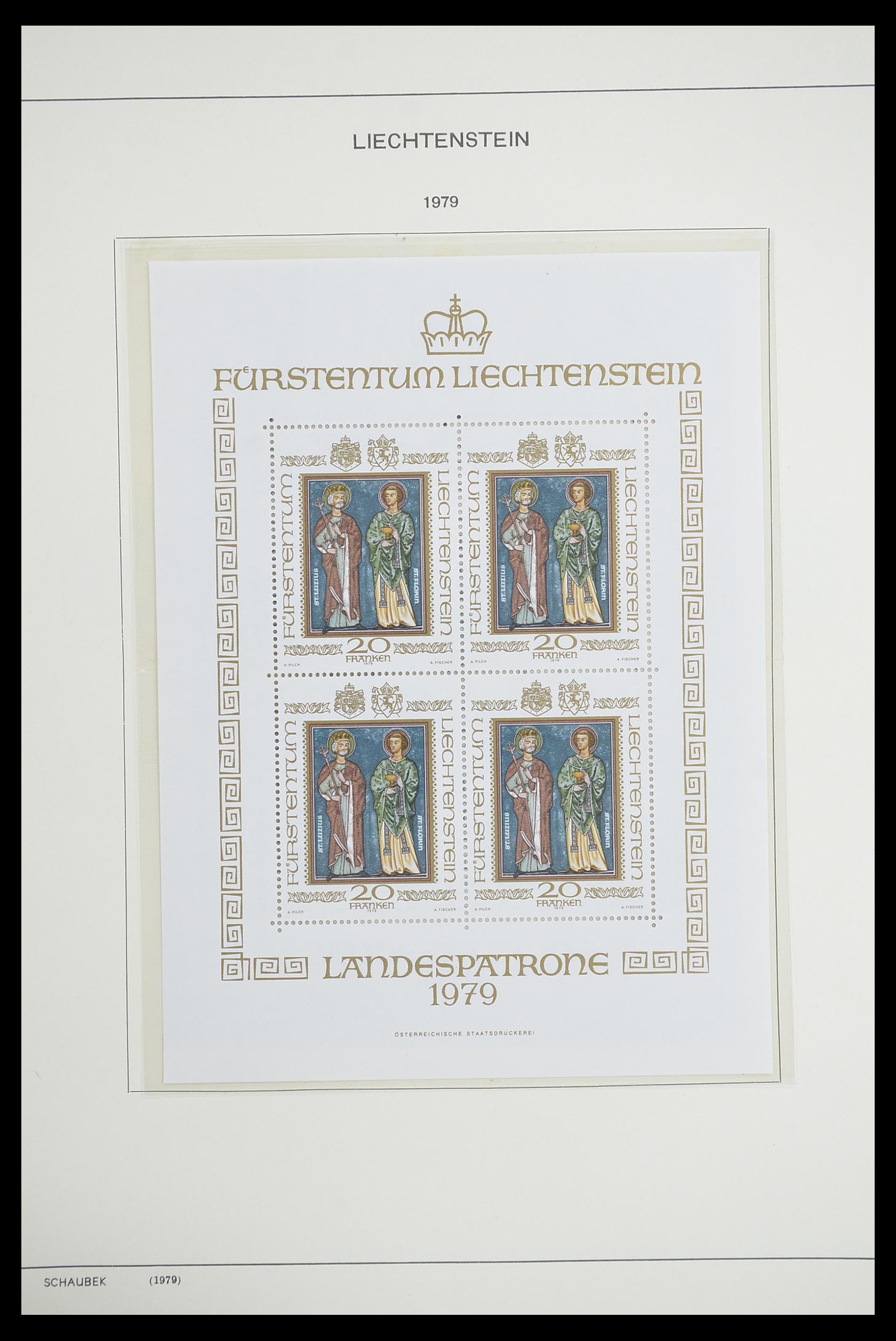 33274 077 - Postzegelverzameling 33274 Liechtenstein 1912-1996.