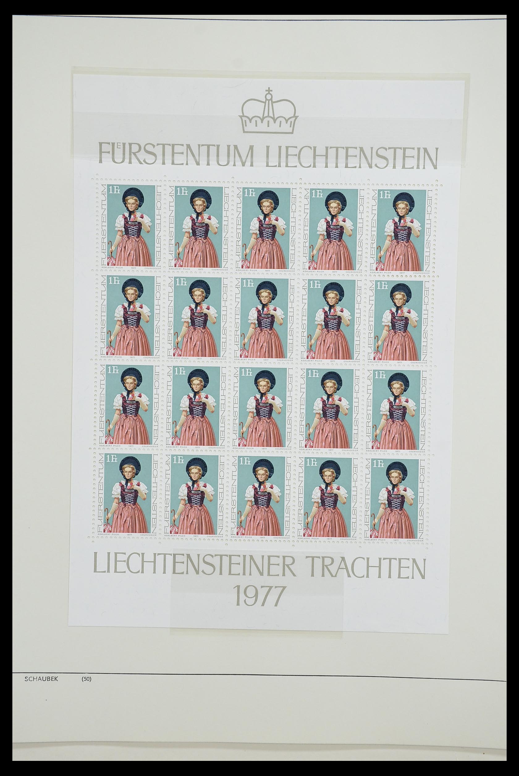 33274 361 - Stamp collection 33274 Liechtenstein 1912-1996.