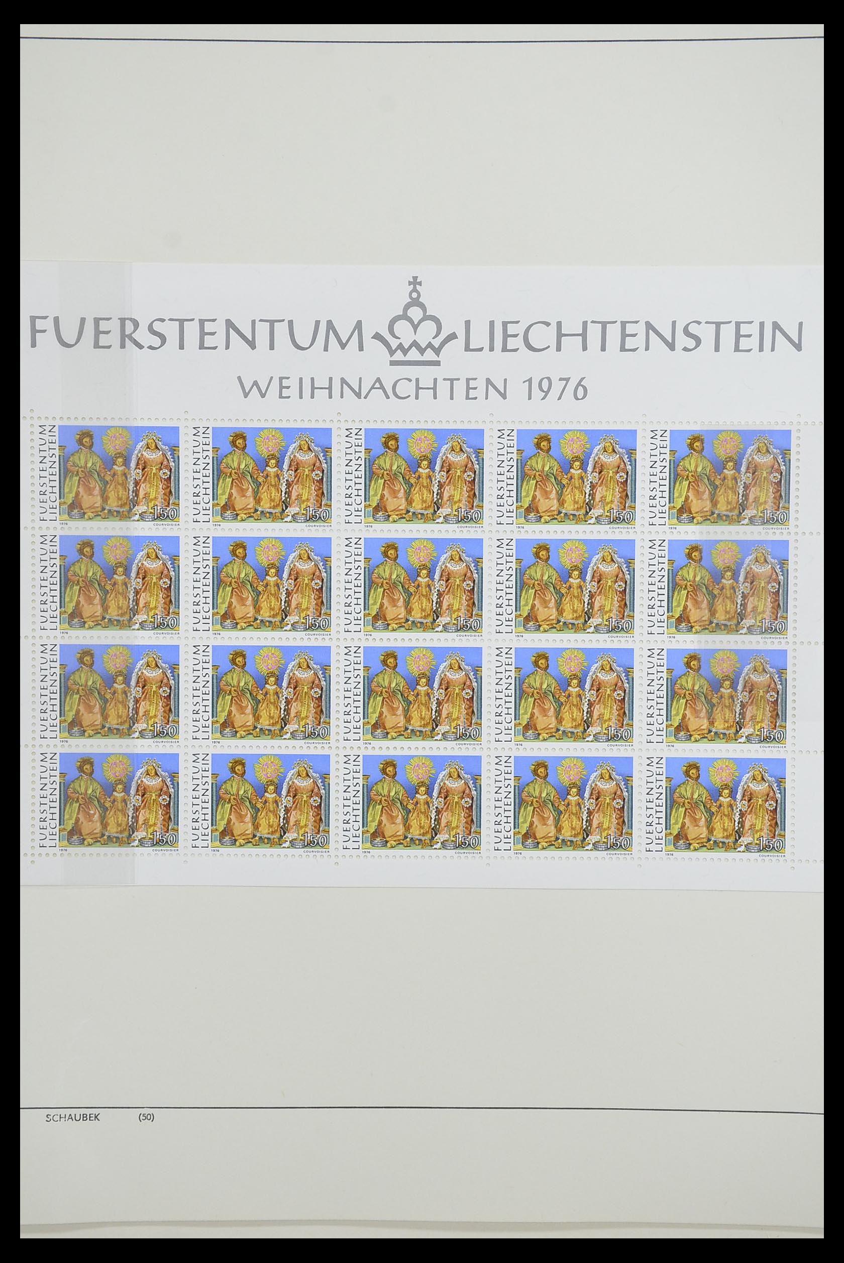 33274 363 - Postzegelverzameling 33274 Liechtenstein 1912-1996.