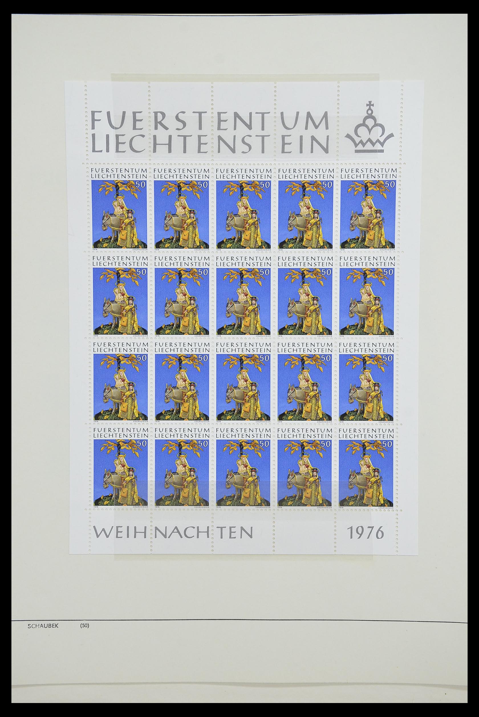 33274 366 - Stamp collection 33274 Liechtenstein 1912-1996.