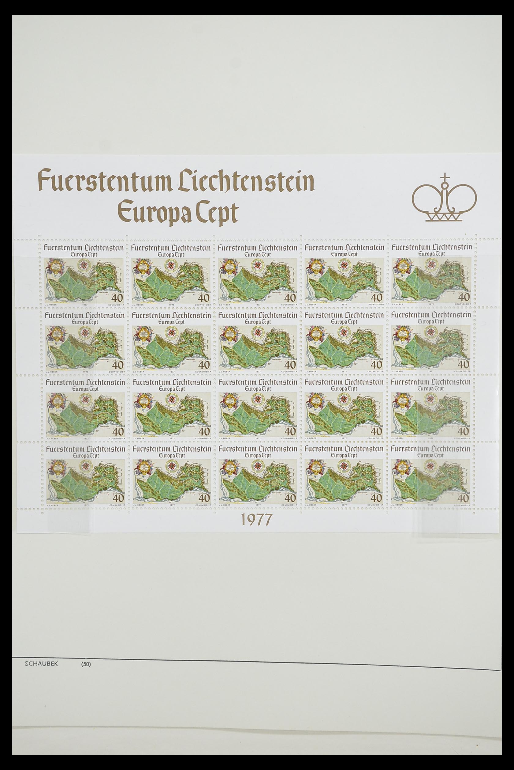 33274 367 - Stamp collection 33274 Liechtenstein 1912-1996.