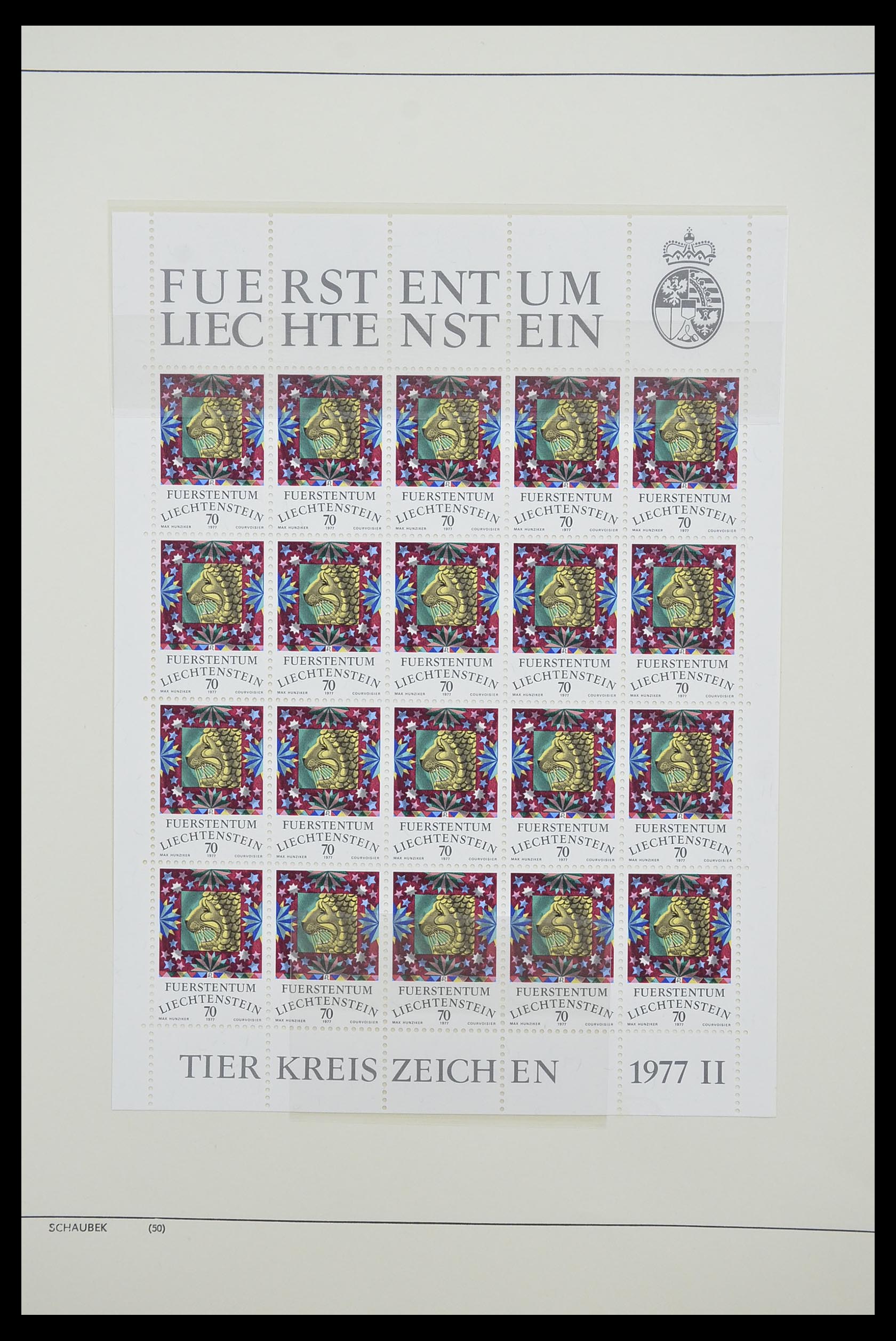 33274 370 - Postzegelverzameling 33274 Liechtenstein 1912-1996.