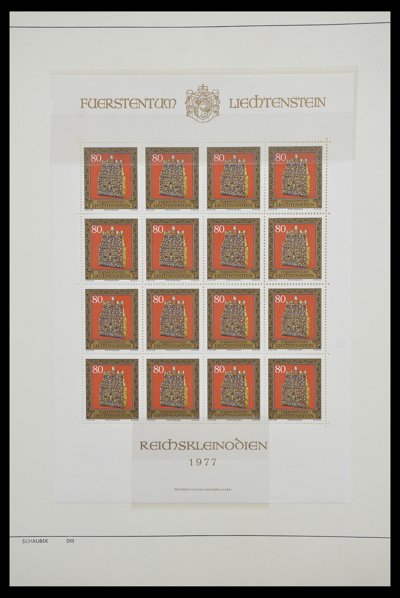 33274 378 - Postzegelverzameling 33274 Liechtenstein 1912-1996.