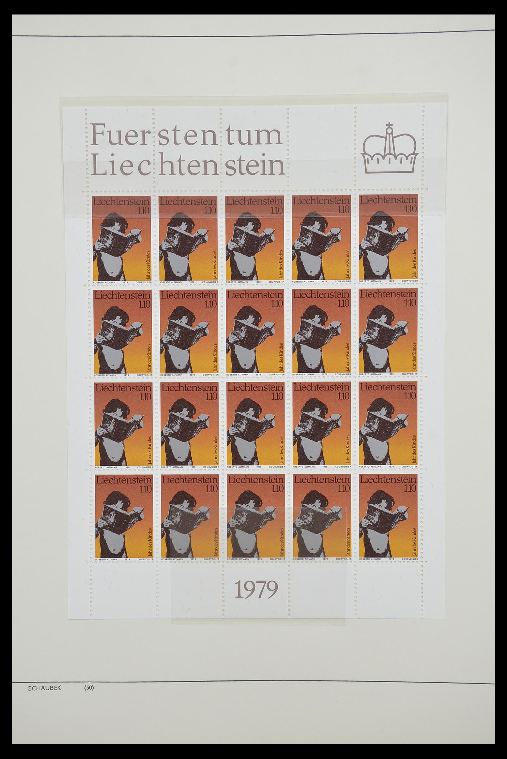 33274 380 - Postzegelverzameling 33274 Liechtenstein 1912-1996.