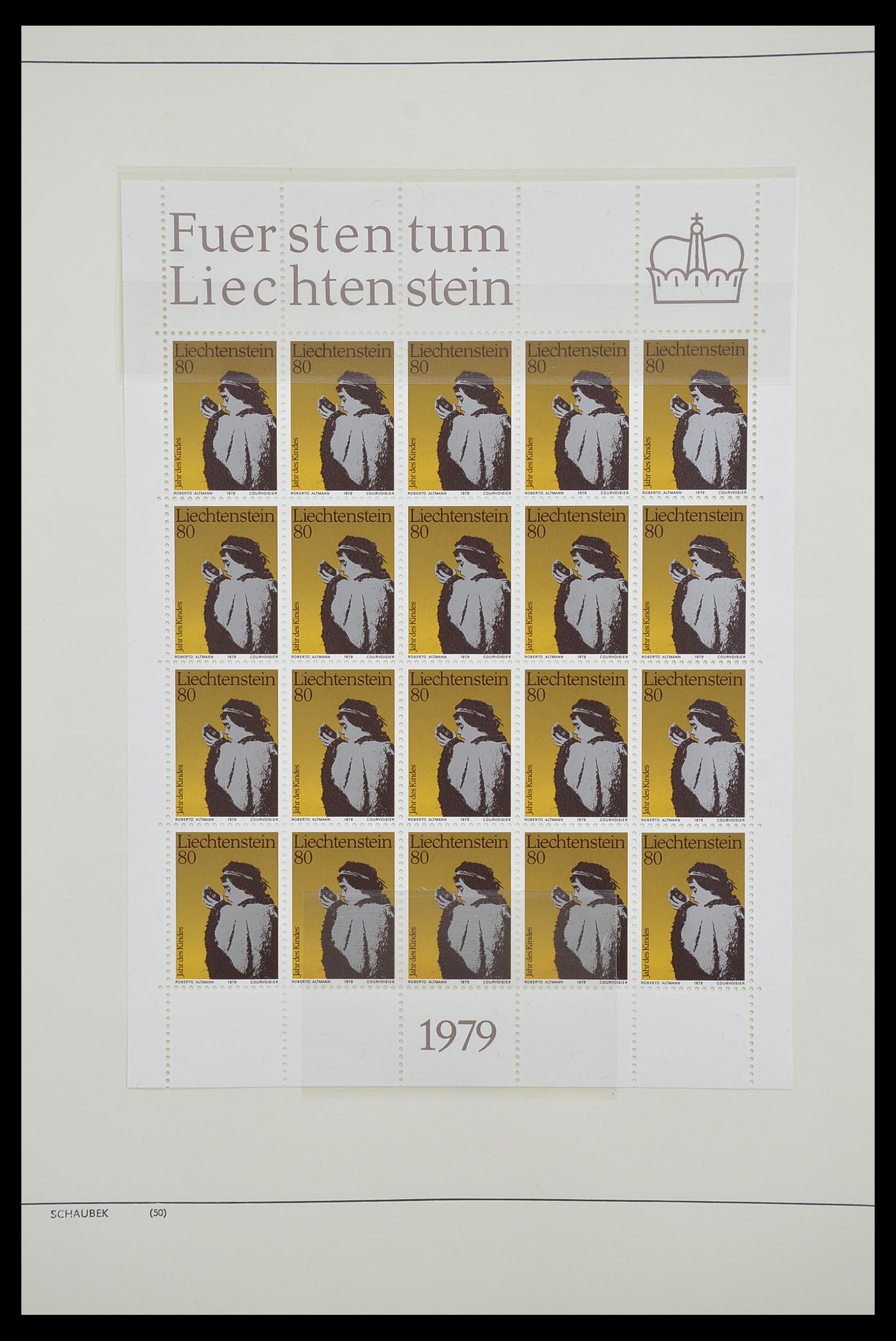 33274 382 - Postzegelverzameling 33274 Liechtenstein 1912-1996.