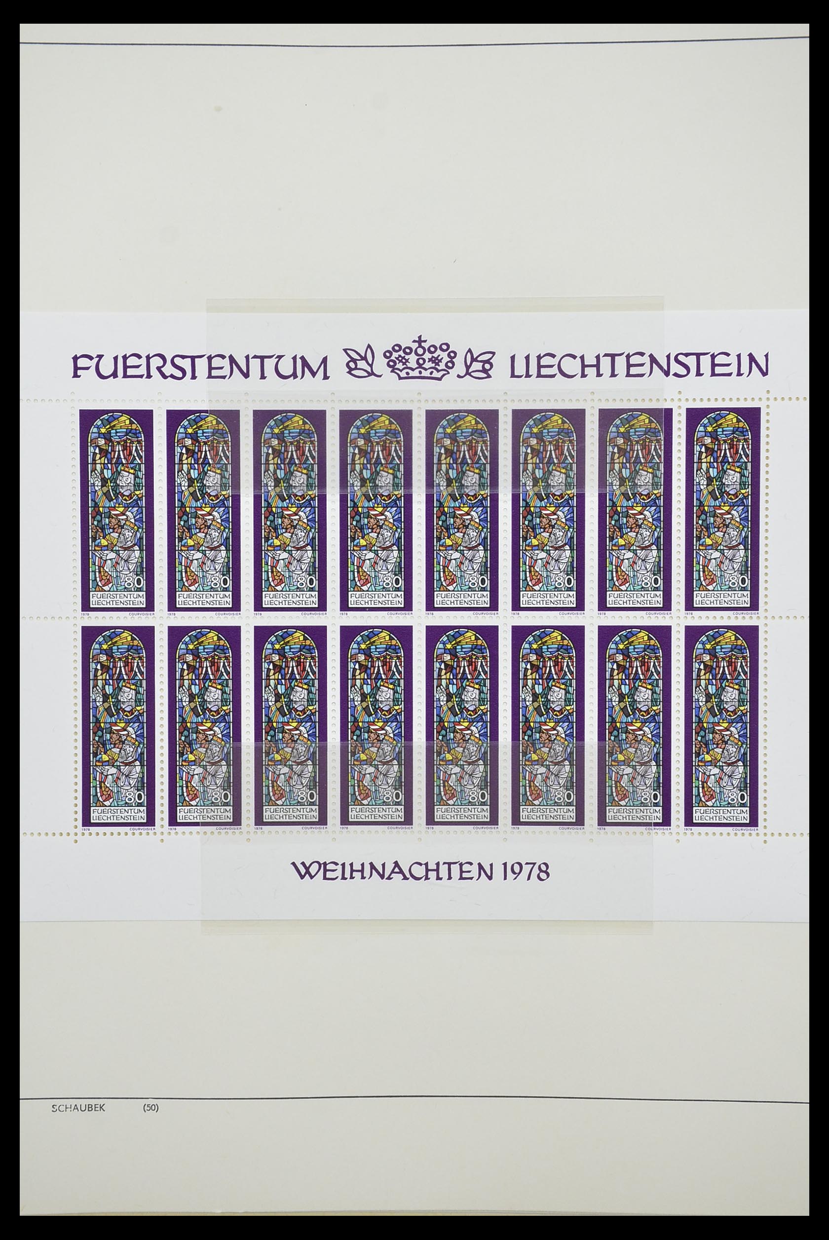 33274 387 - Stamp collection 33274 Liechtenstein 1912-1996.
