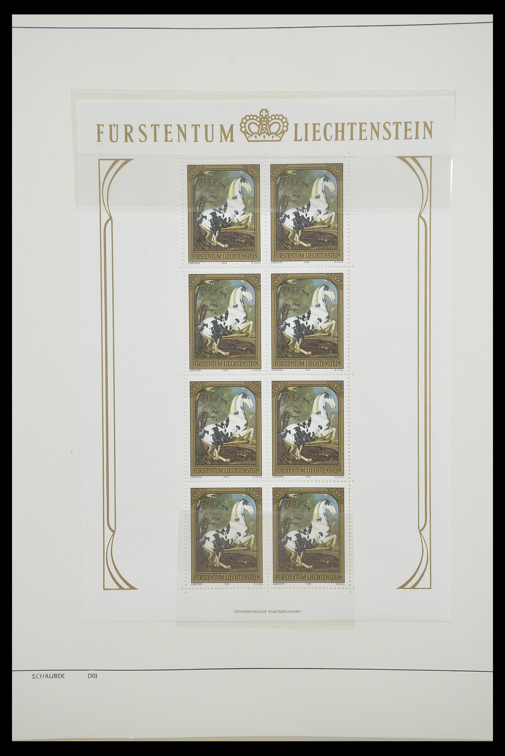 33274 388 - Postzegelverzameling 33274 Liechtenstein 1912-1996.