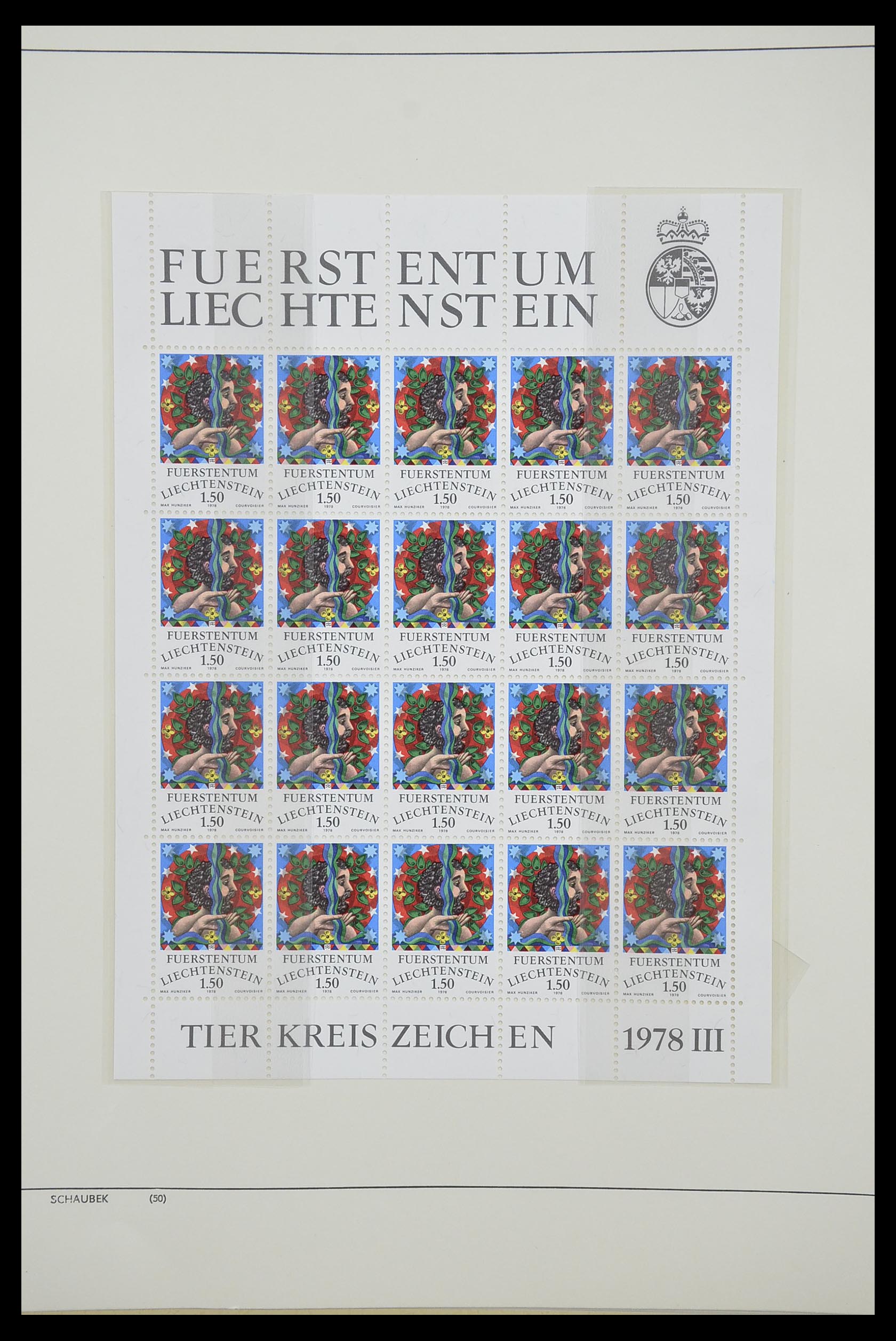 33274 392 - Postzegelverzameling 33274 Liechtenstein 1912-1996.