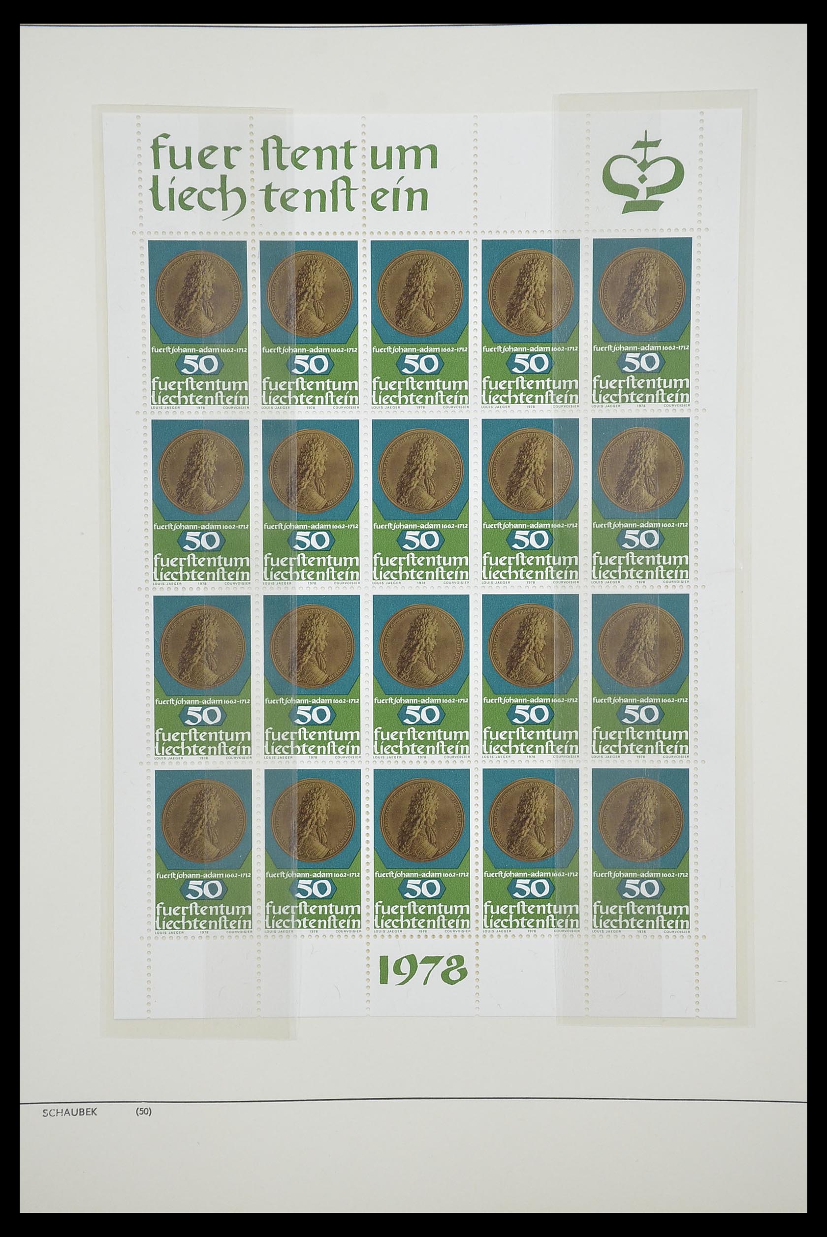33274 396 - Postzegelverzameling 33274 Liechtenstein 1912-1996.