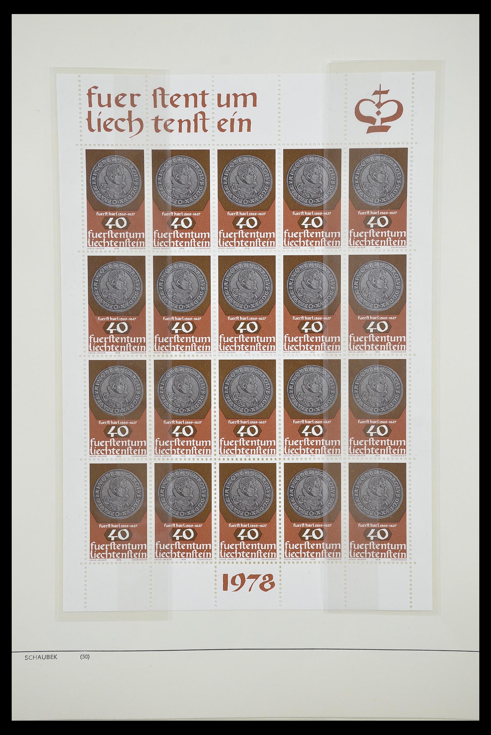 33274 397 - Stamp collection 33274 Liechtenstein 1912-1996.