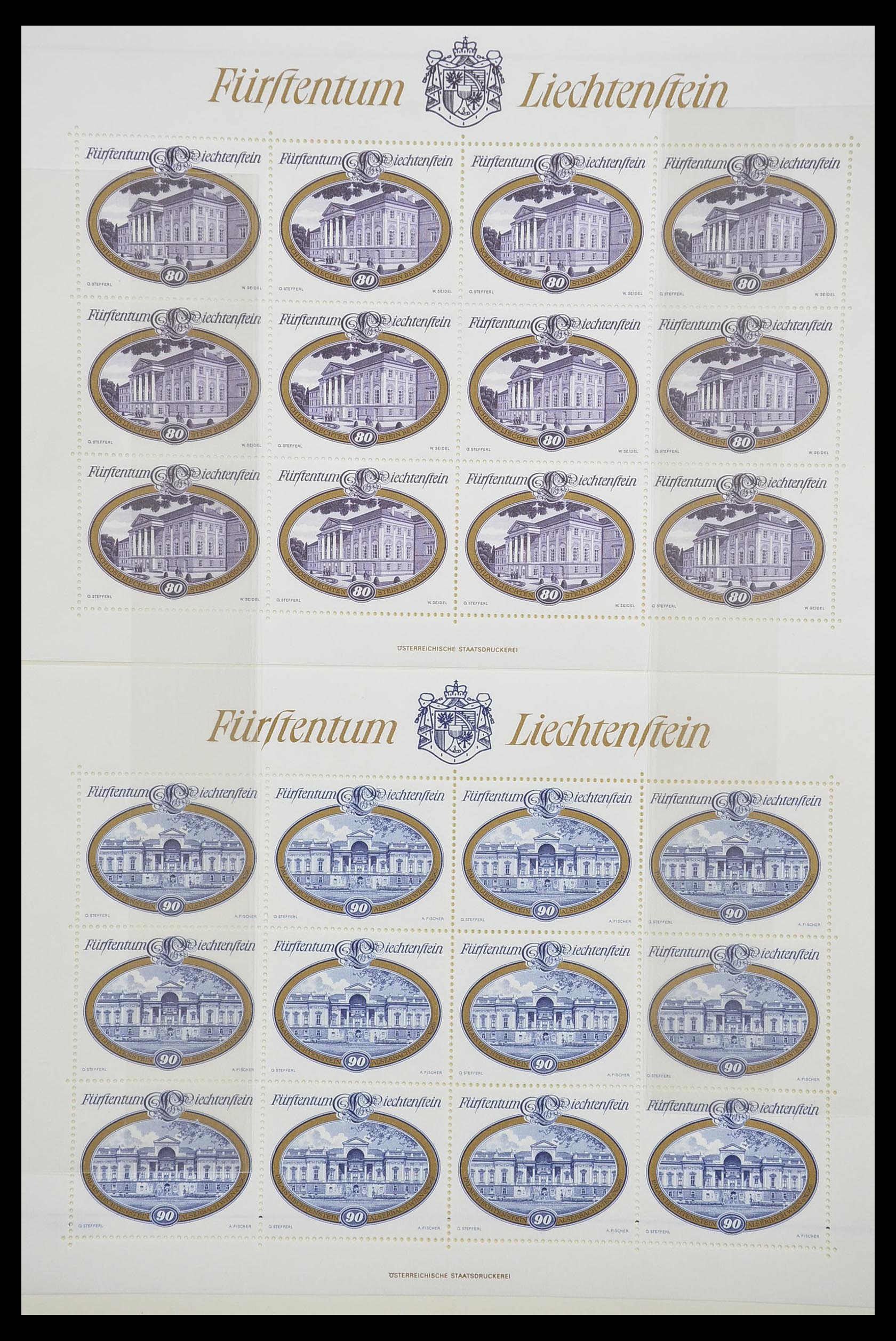 33274 398 - Postzegelverzameling 33274 Liechtenstein 1912-1996.