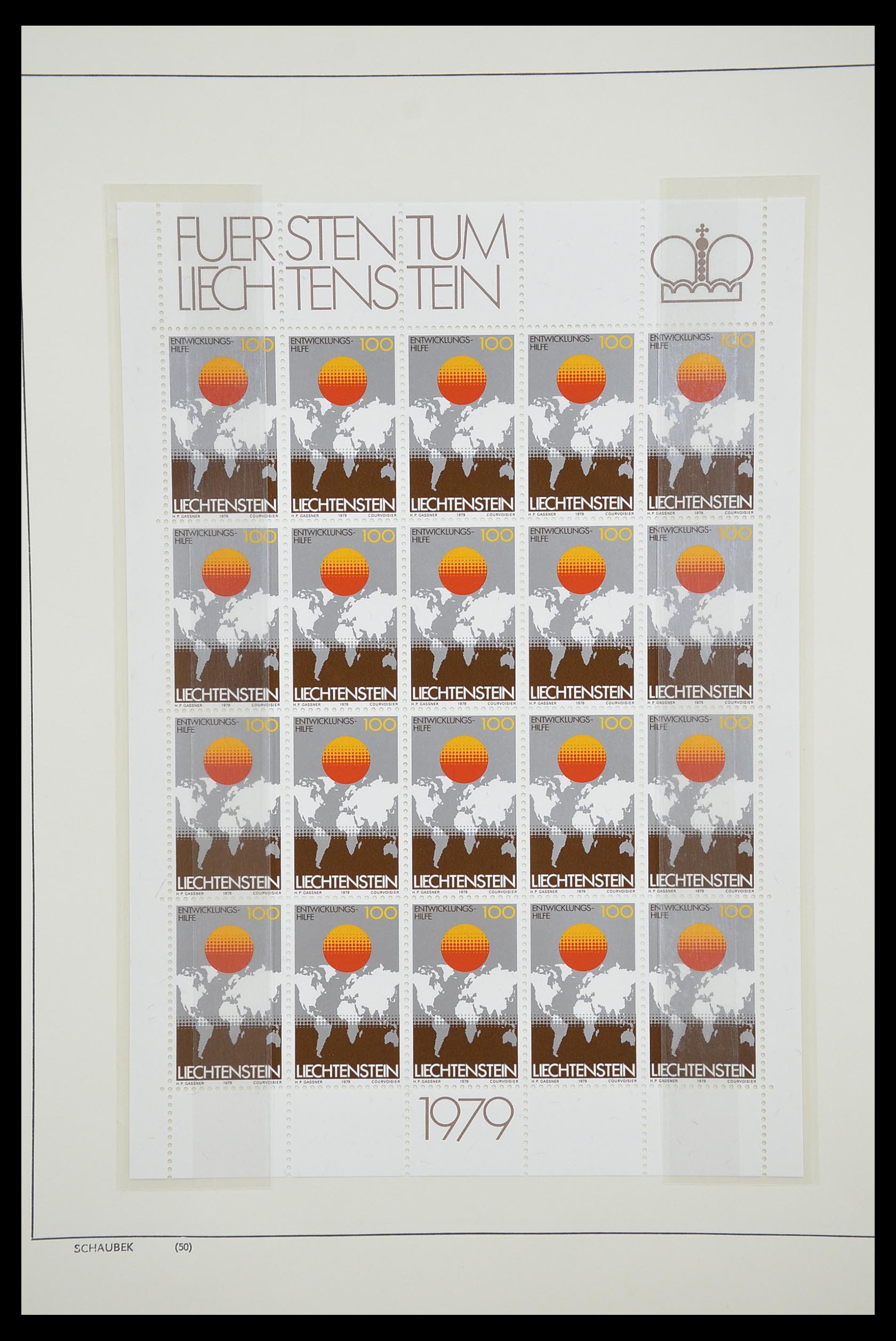 33274 400 - Stamp collection 33274 Liechtenstein 1912-1996.