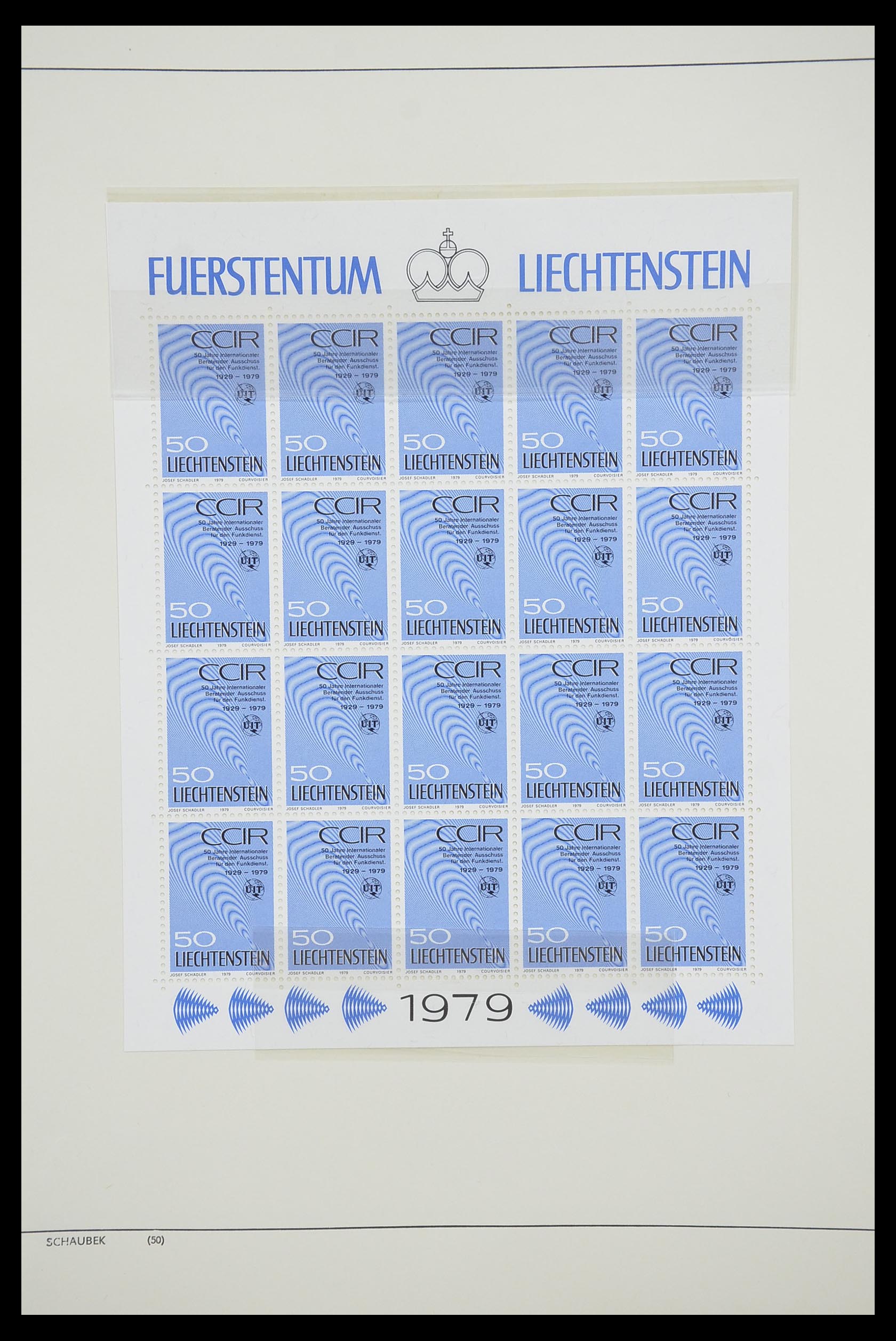 33274 402 - Stamp collection 33274 Liechtenstein 1912-1996.