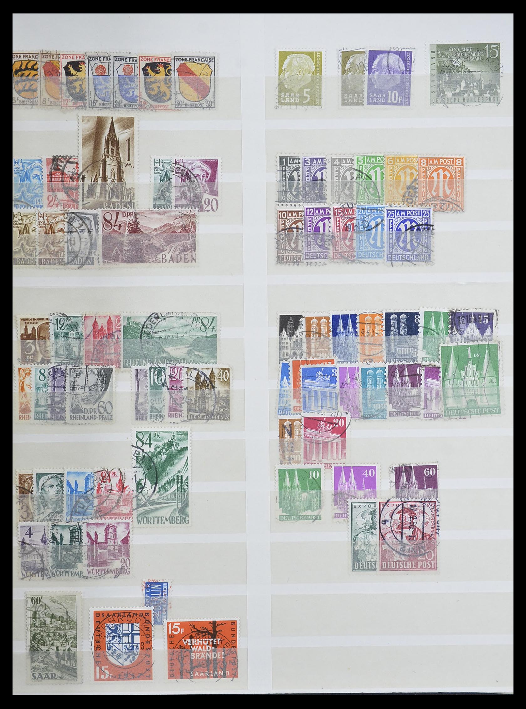 33276 038 - Postzegelverzameling 33276 Bundespost 1949-1995.