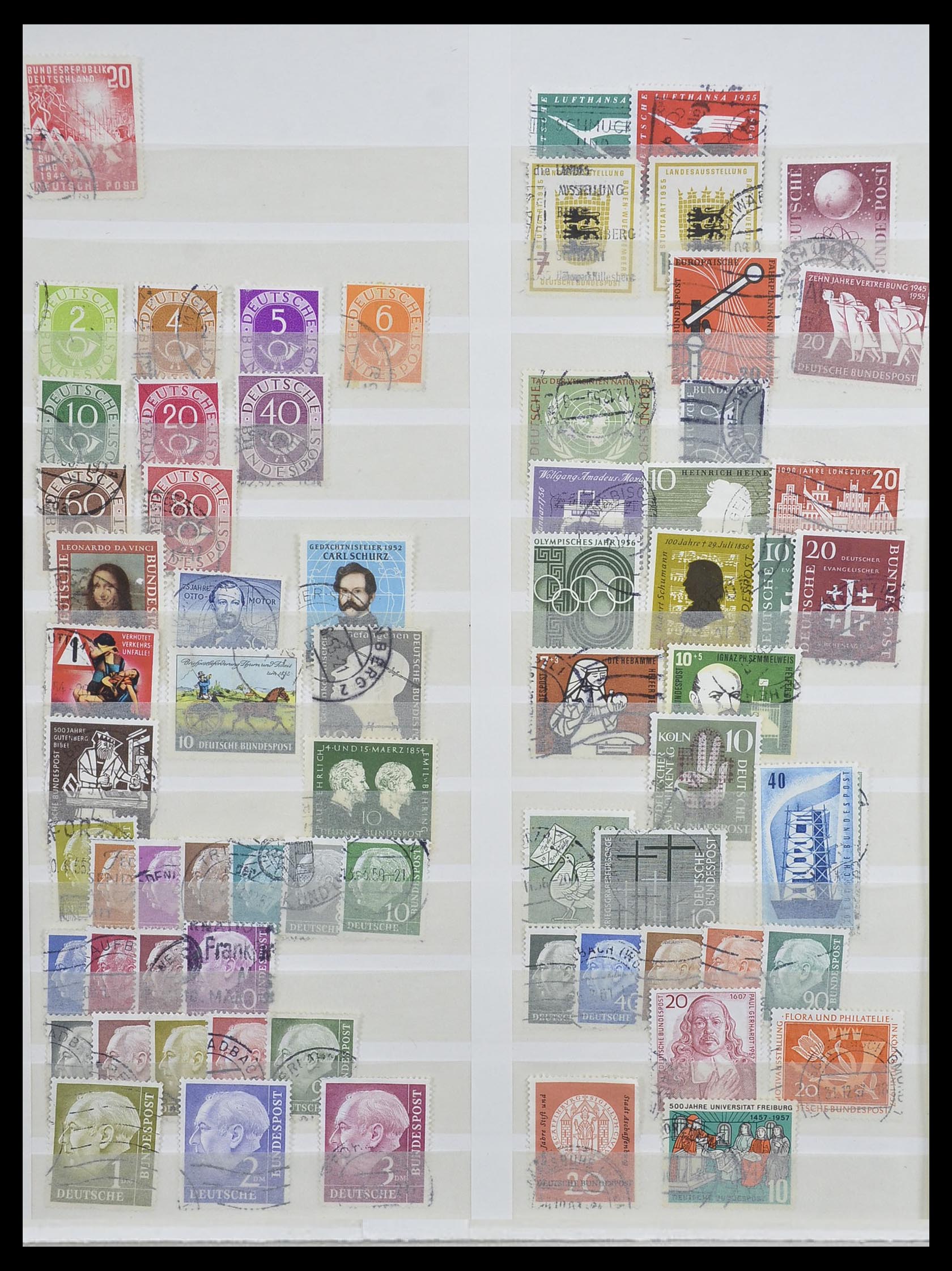 33276 039 - Postzegelverzameling 33276 Bundespost 1949-1995.