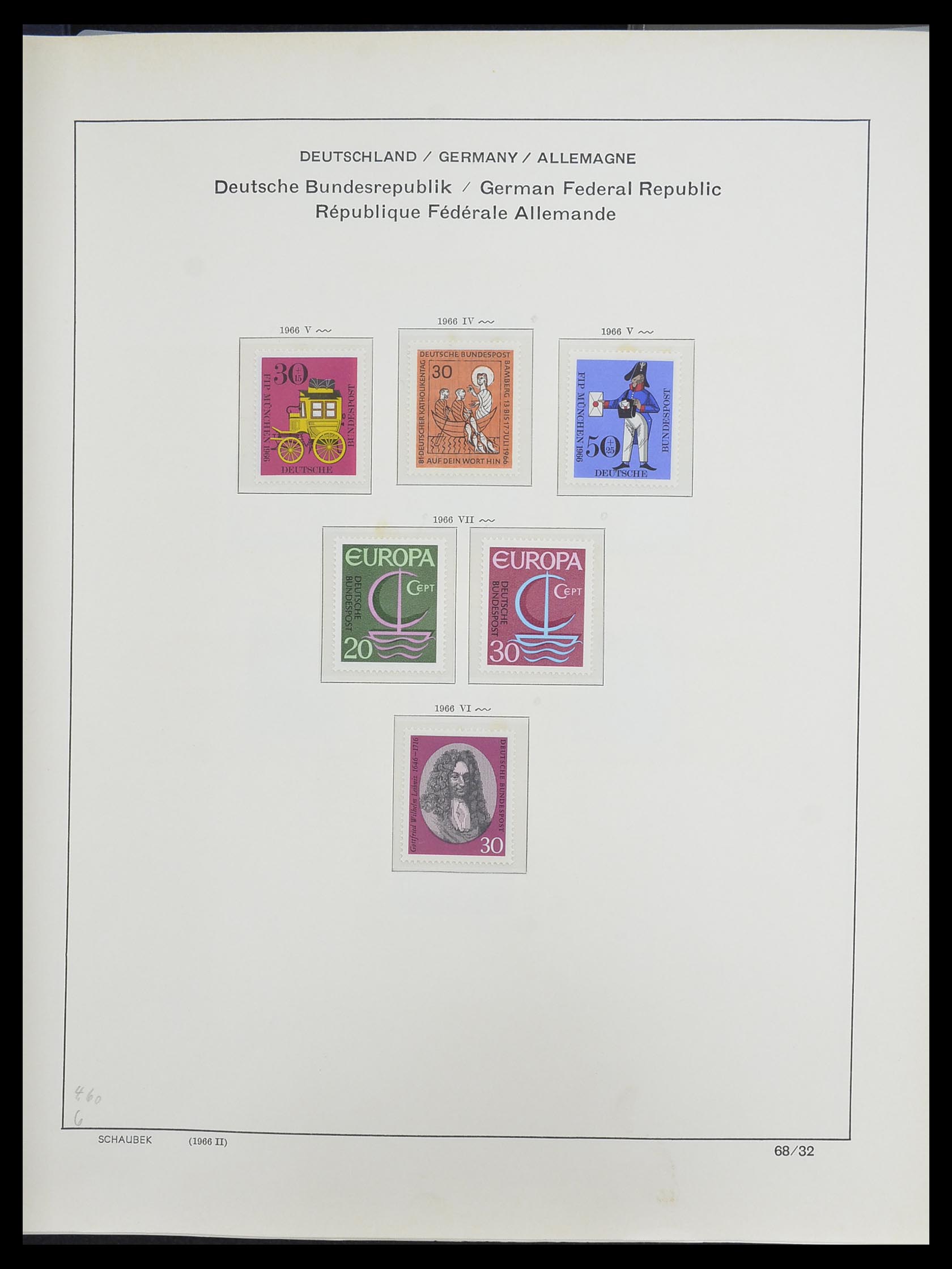 33276 052 - Postzegelverzameling 33276 Bundespost 1949-1995.