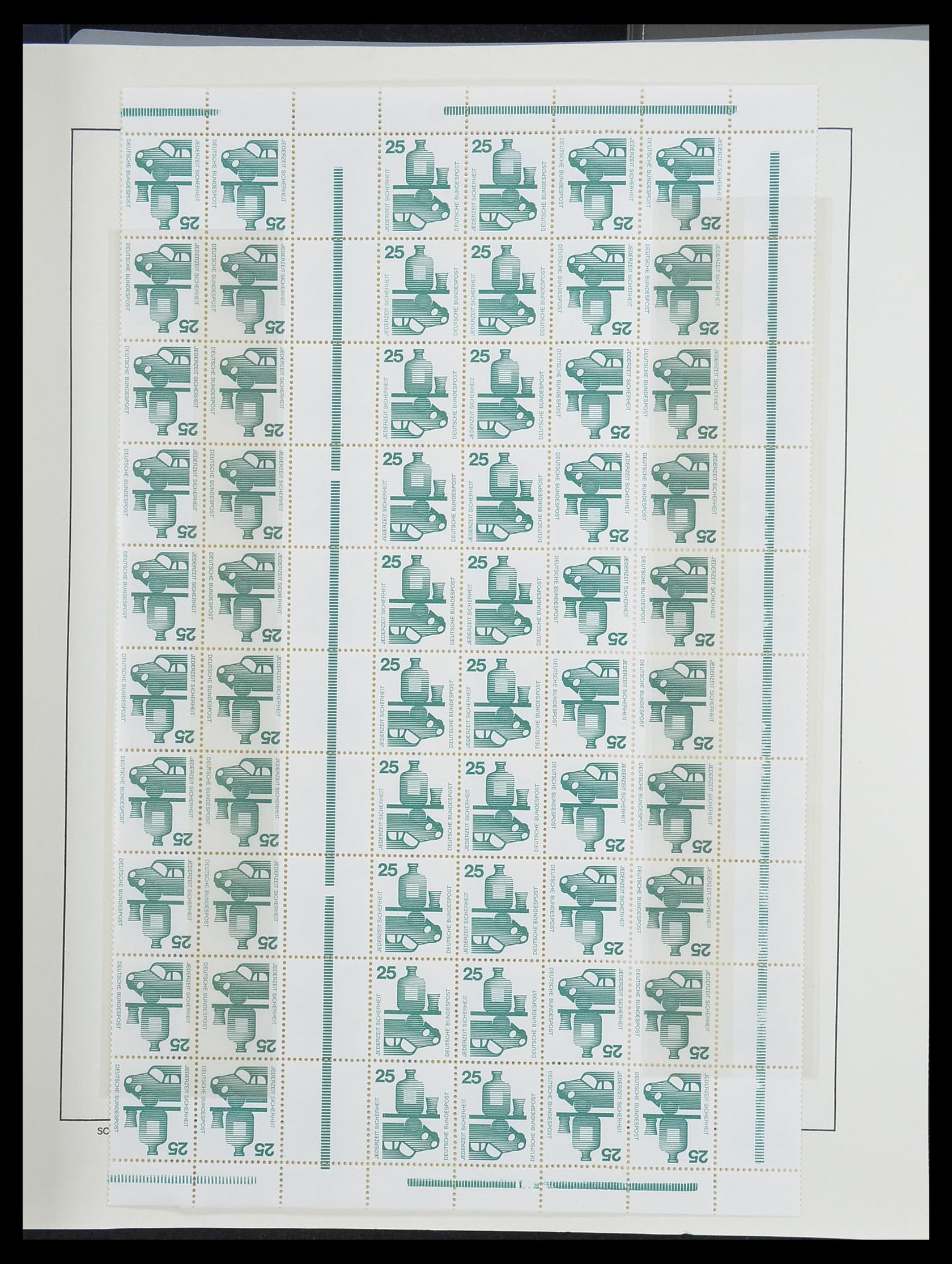 33276 077 - Postzegelverzameling 33276 Bundespost 1949-1995.