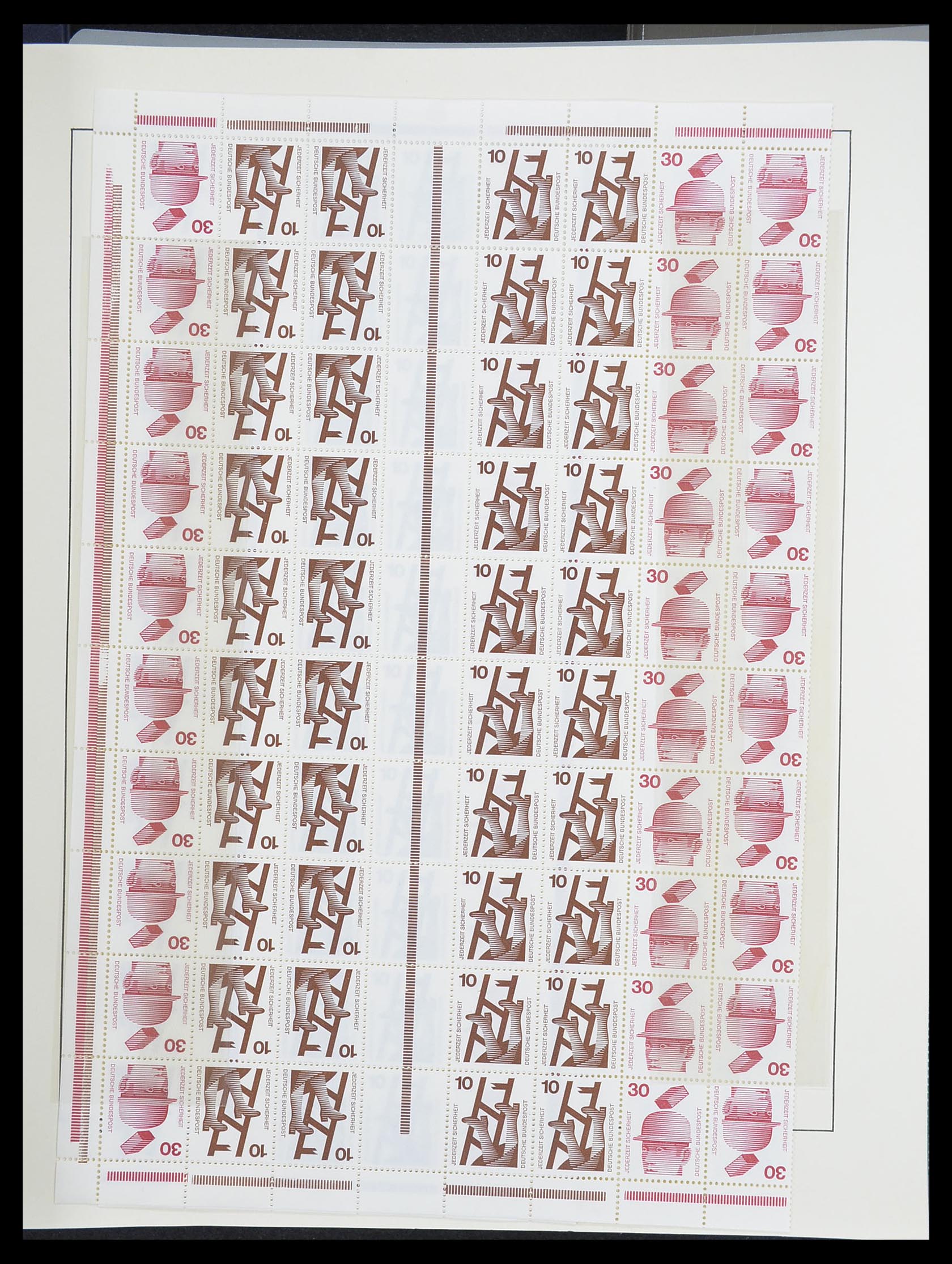 33276 078 - Postzegelverzameling 33276 Bundespost 1949-1995.