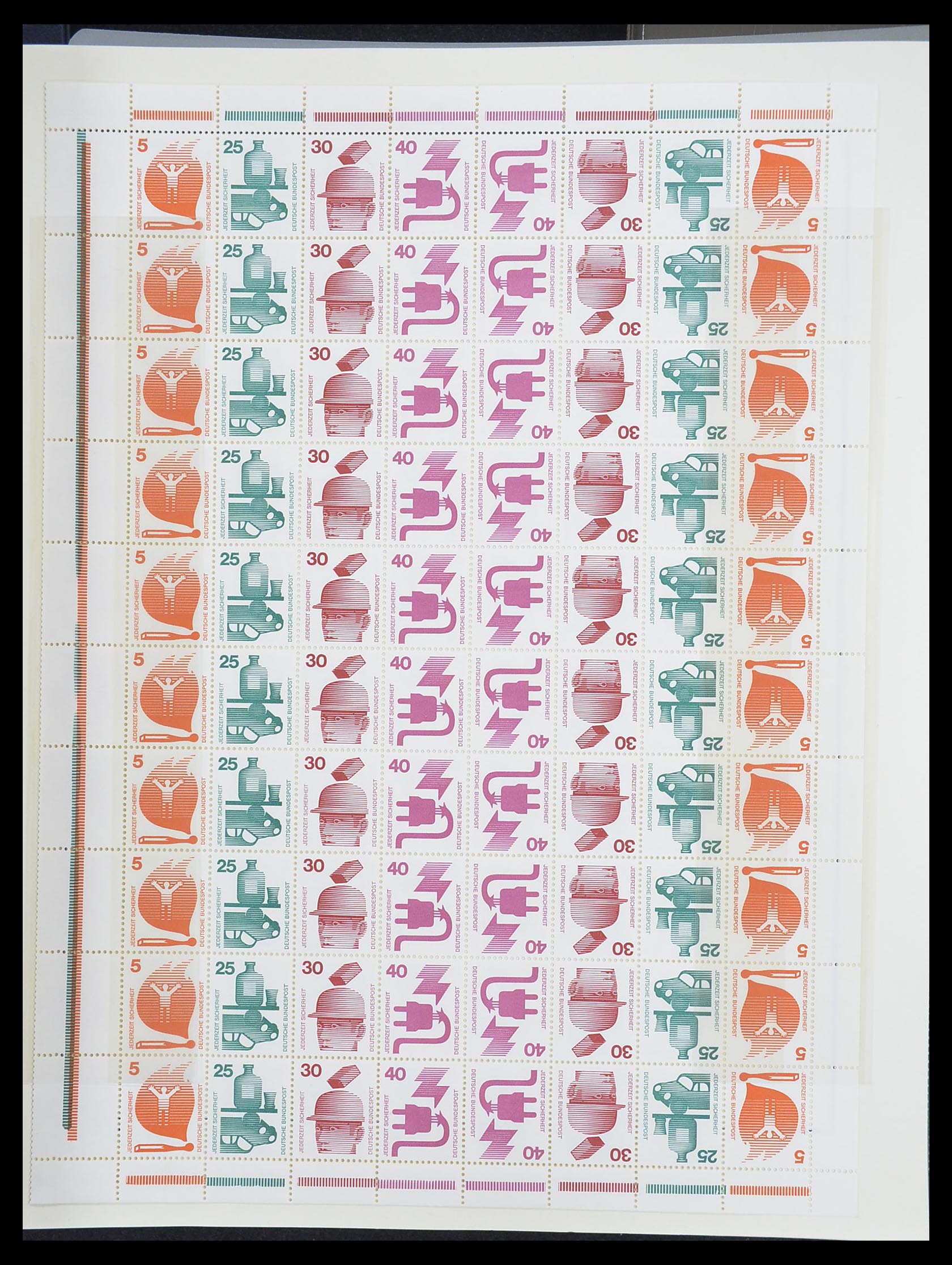 33276 079 - Postzegelverzameling 33276 Bundespost 1949-1995.