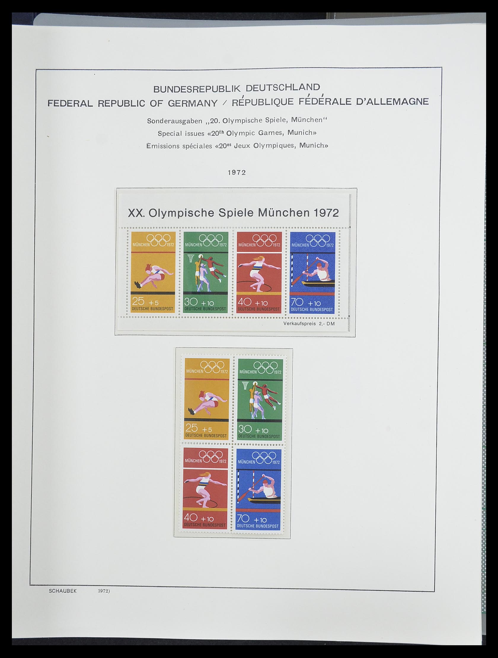 33276 088 - Postzegelverzameling 33276 Bundespost 1949-1995.