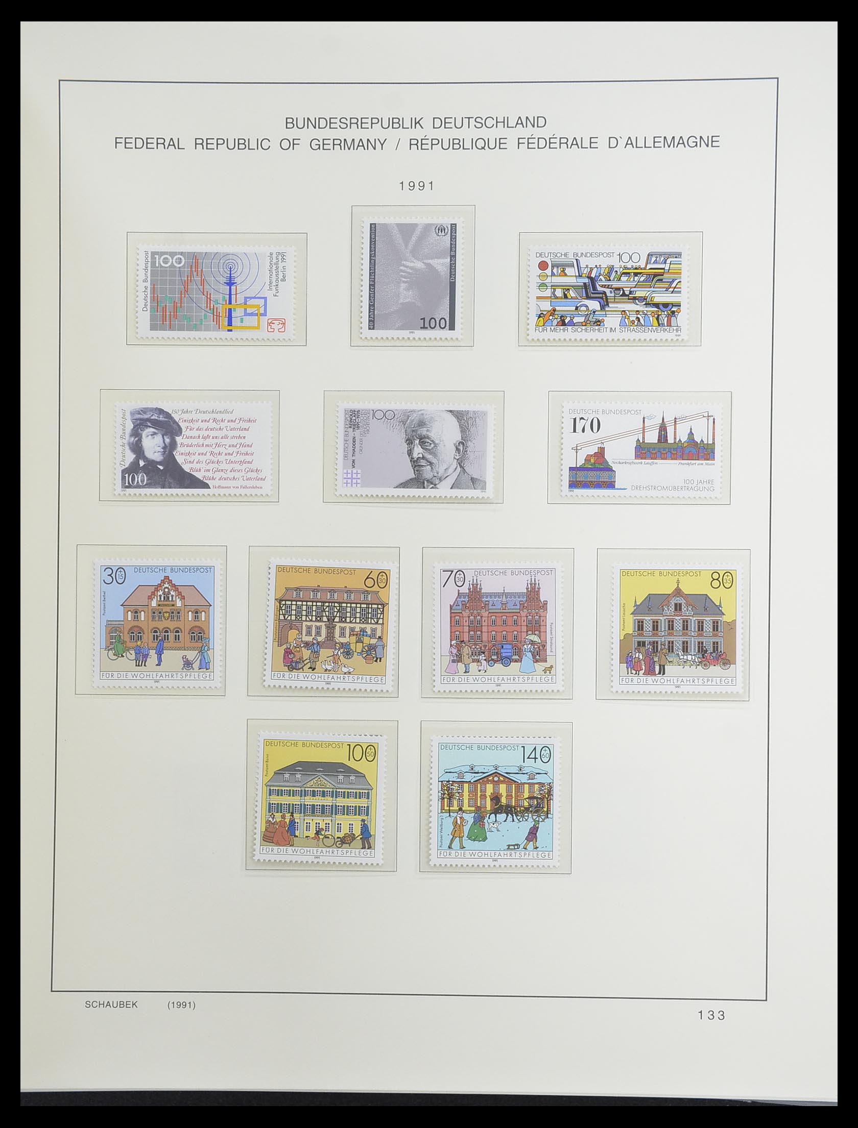 33276 225 - Postzegelverzameling 33276 Bundespost 1949-1995.