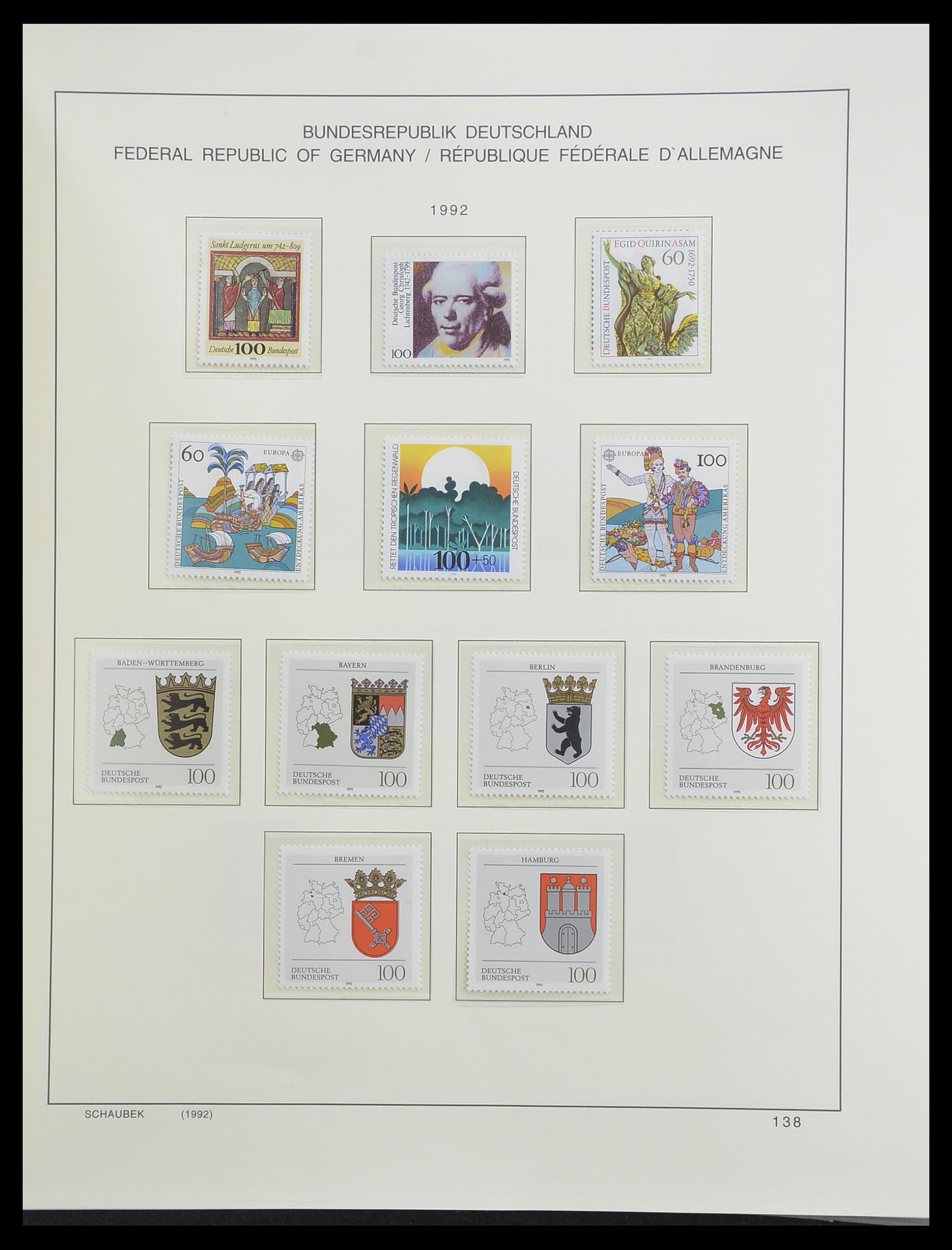 33276 235 - Stamp collection 33276 Bundespost 1949-1995.
