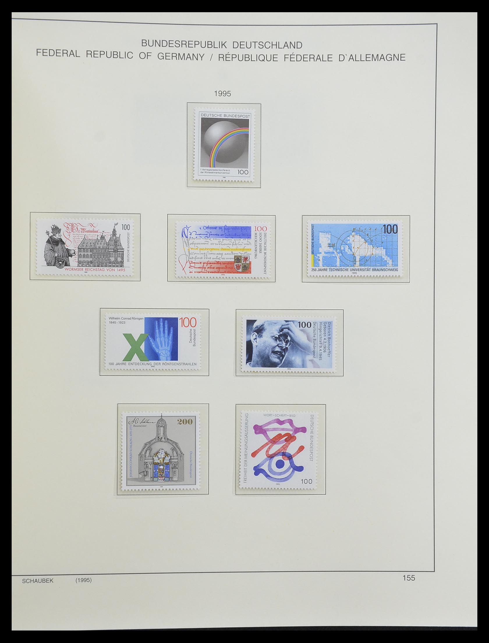 33276 256 - Postzegelverzameling 33276 Bundespost 1949-1995.