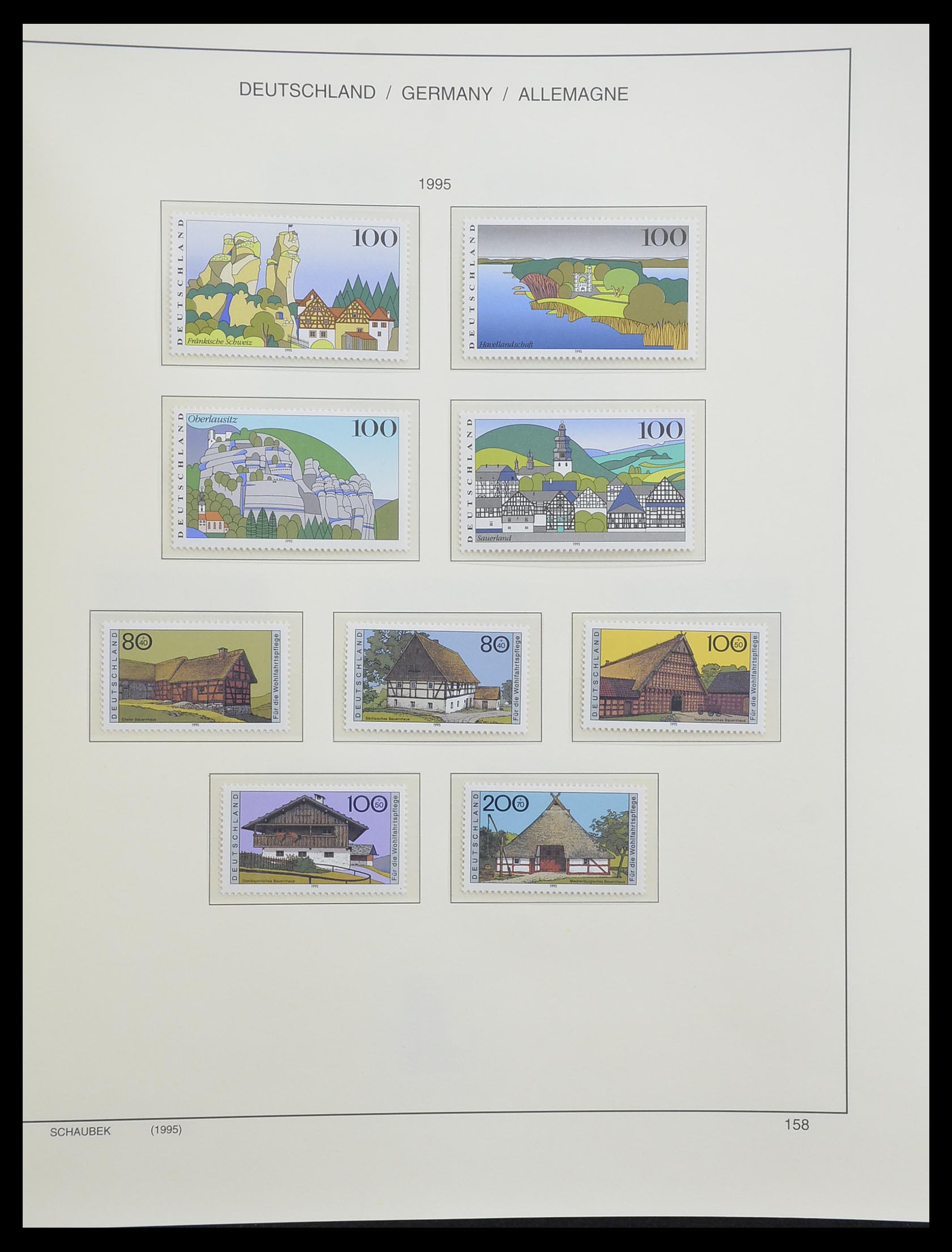 33276 259 - Stamp collection 33276 Bundespost 1949-1995.