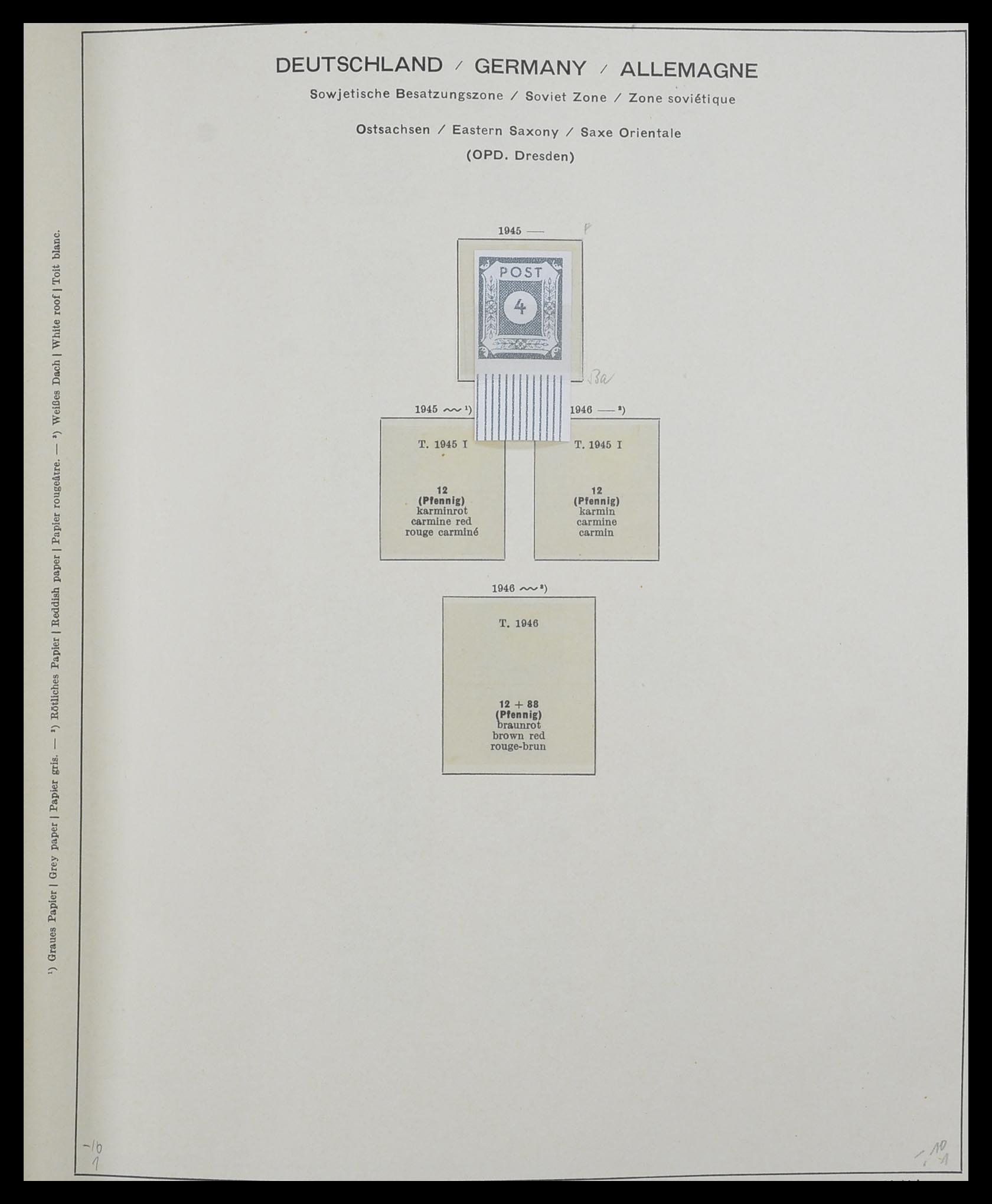 33281 005 - Postzegelverzameling 33281 DDR 1945-1990.