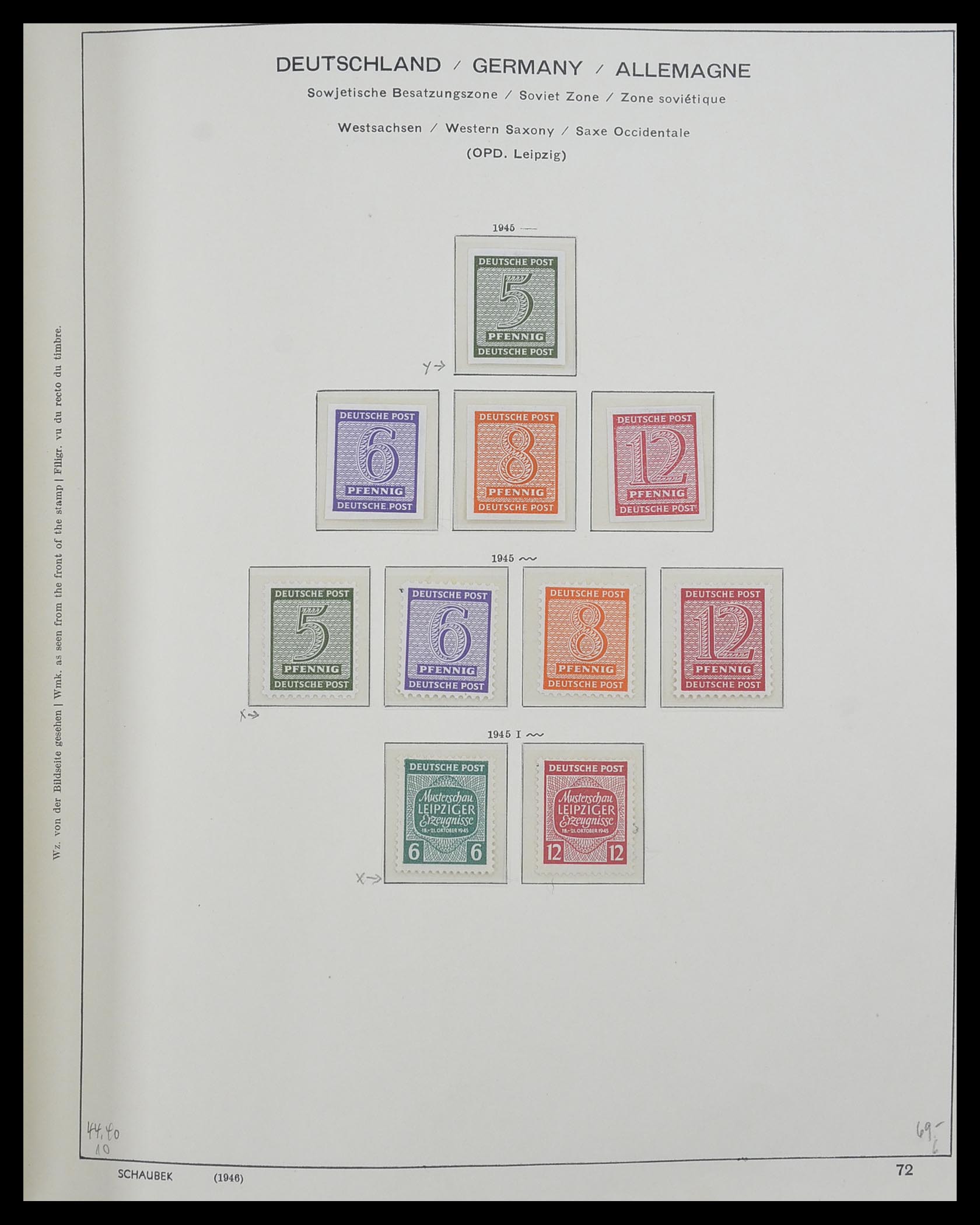 33281 007 - Stamp collection 33281 DDR 1945-1990.