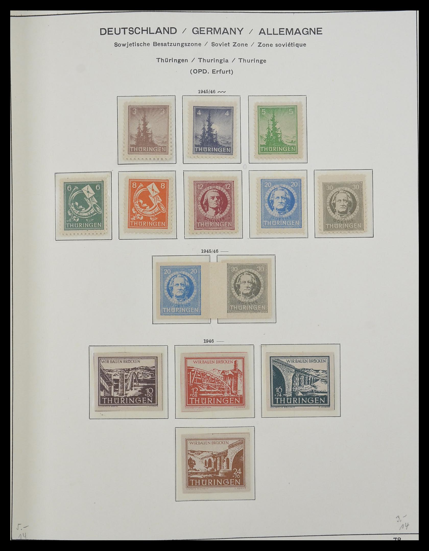 33281 019 - Postzegelverzameling 33281 DDR 1945-1990.