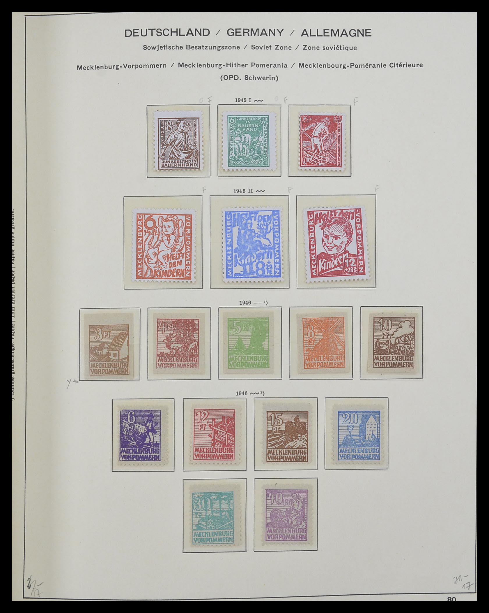 33281 024 - Postzegelverzameling 33281 DDR 1945-1990.