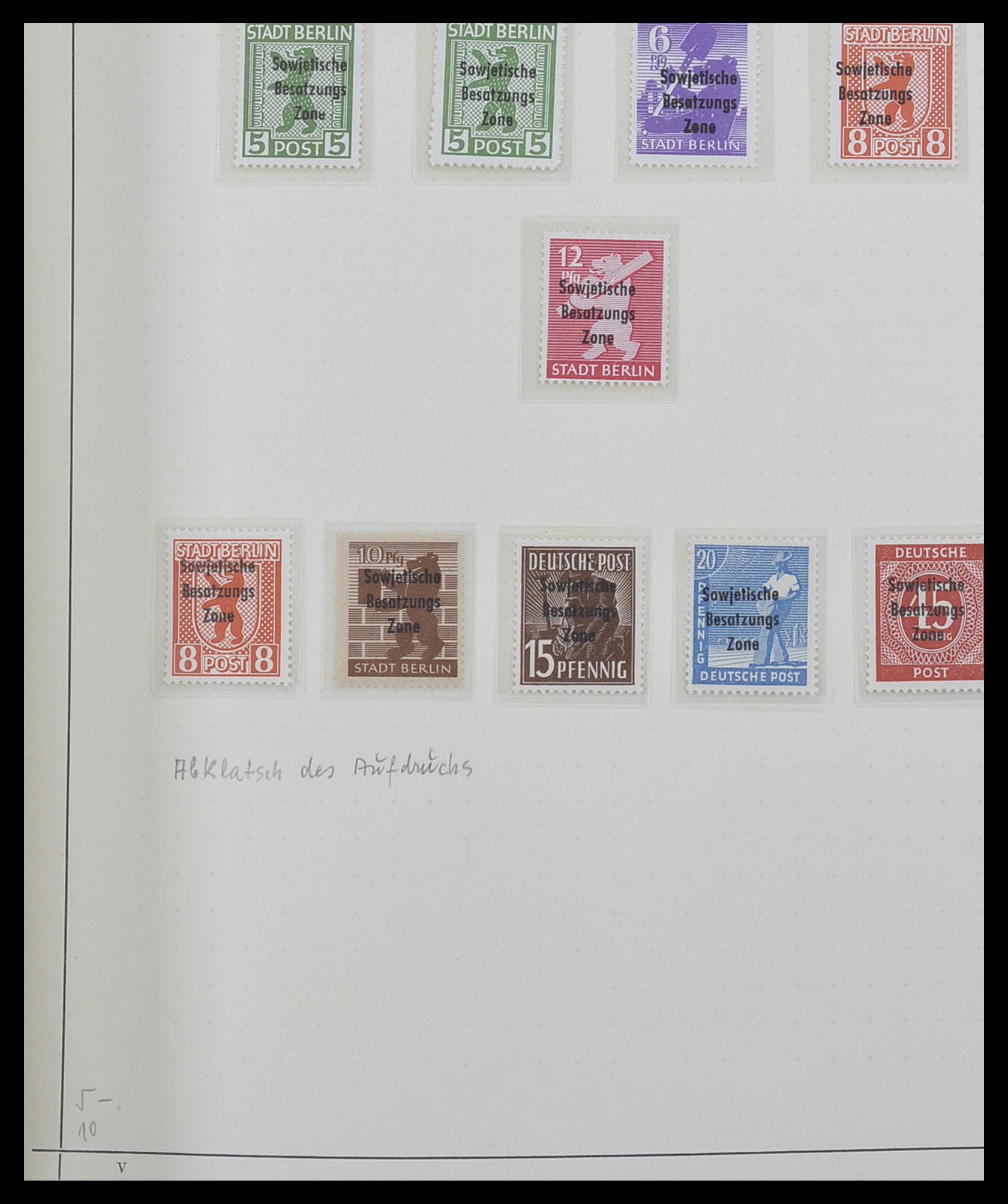 33281 029 - Stamp collection 33281 DDR 1945-1990.