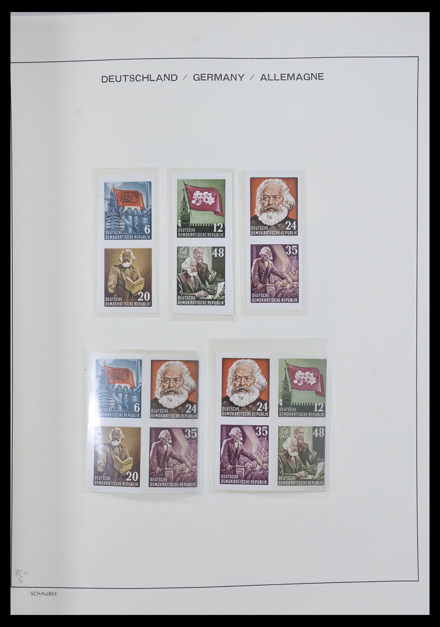 33281 047 - Postzegelverzameling 33281 DDR 1945-1990.