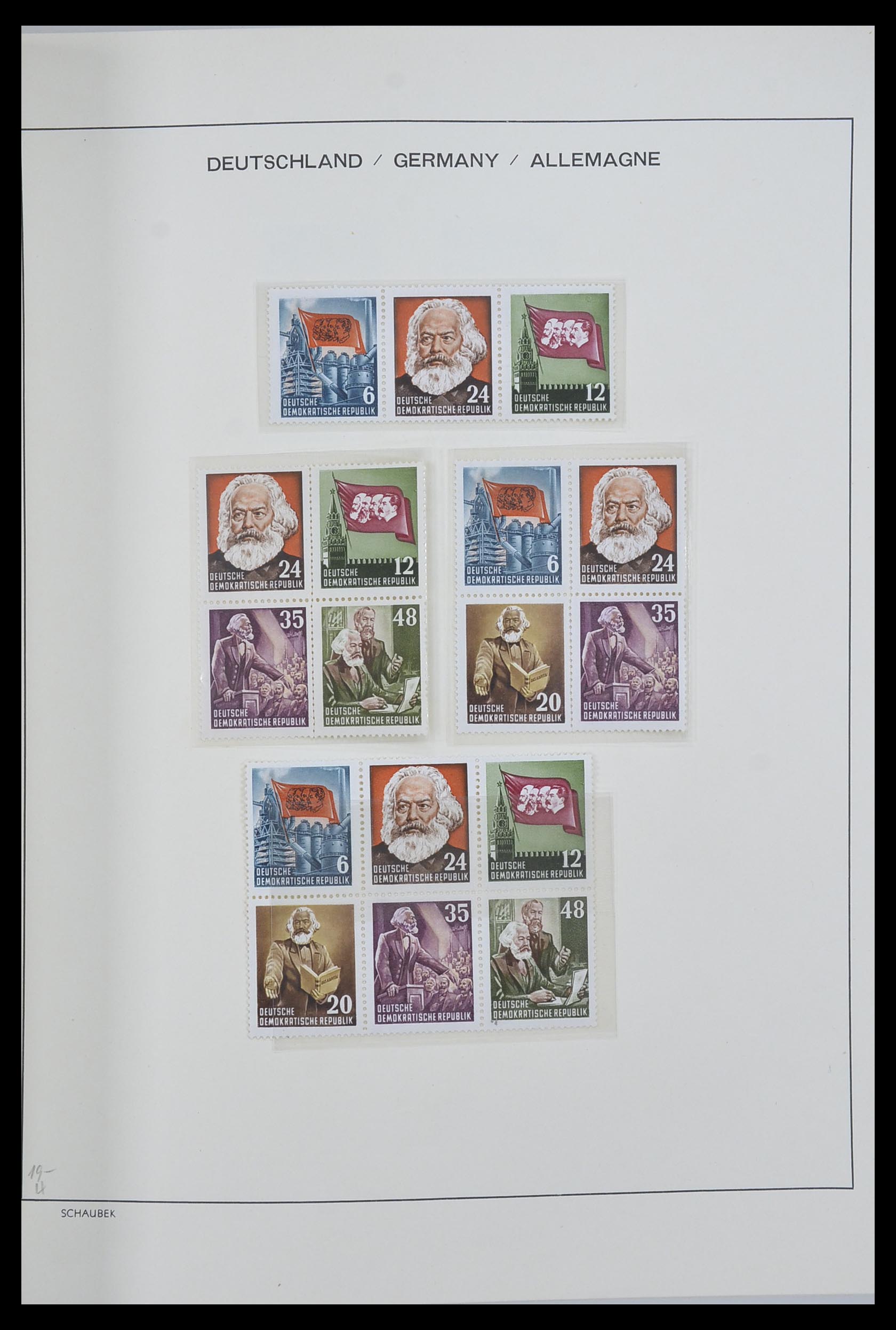 33281 048 - Postzegelverzameling 33281 DDR 1945-1990.