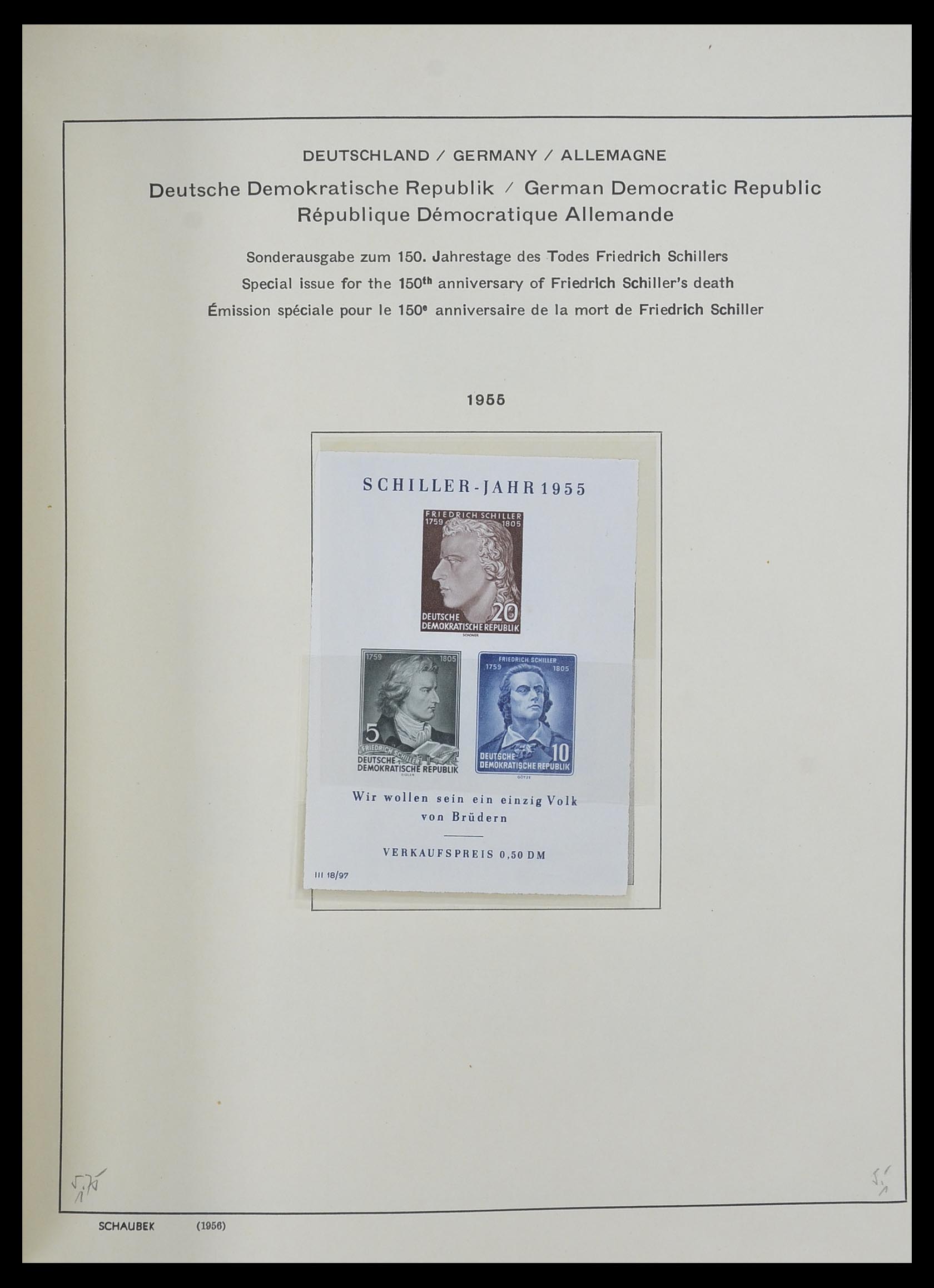 33281 061 - Postzegelverzameling 33281 DDR 1945-1990.
