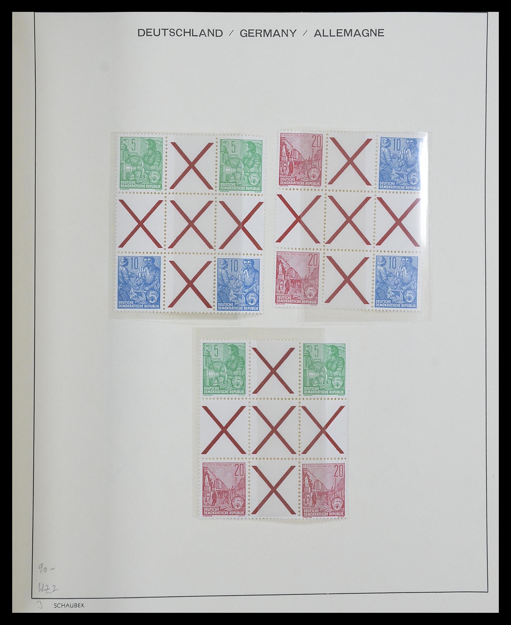 33281 078 - Postzegelverzameling 33281 DDR 1945-1990.