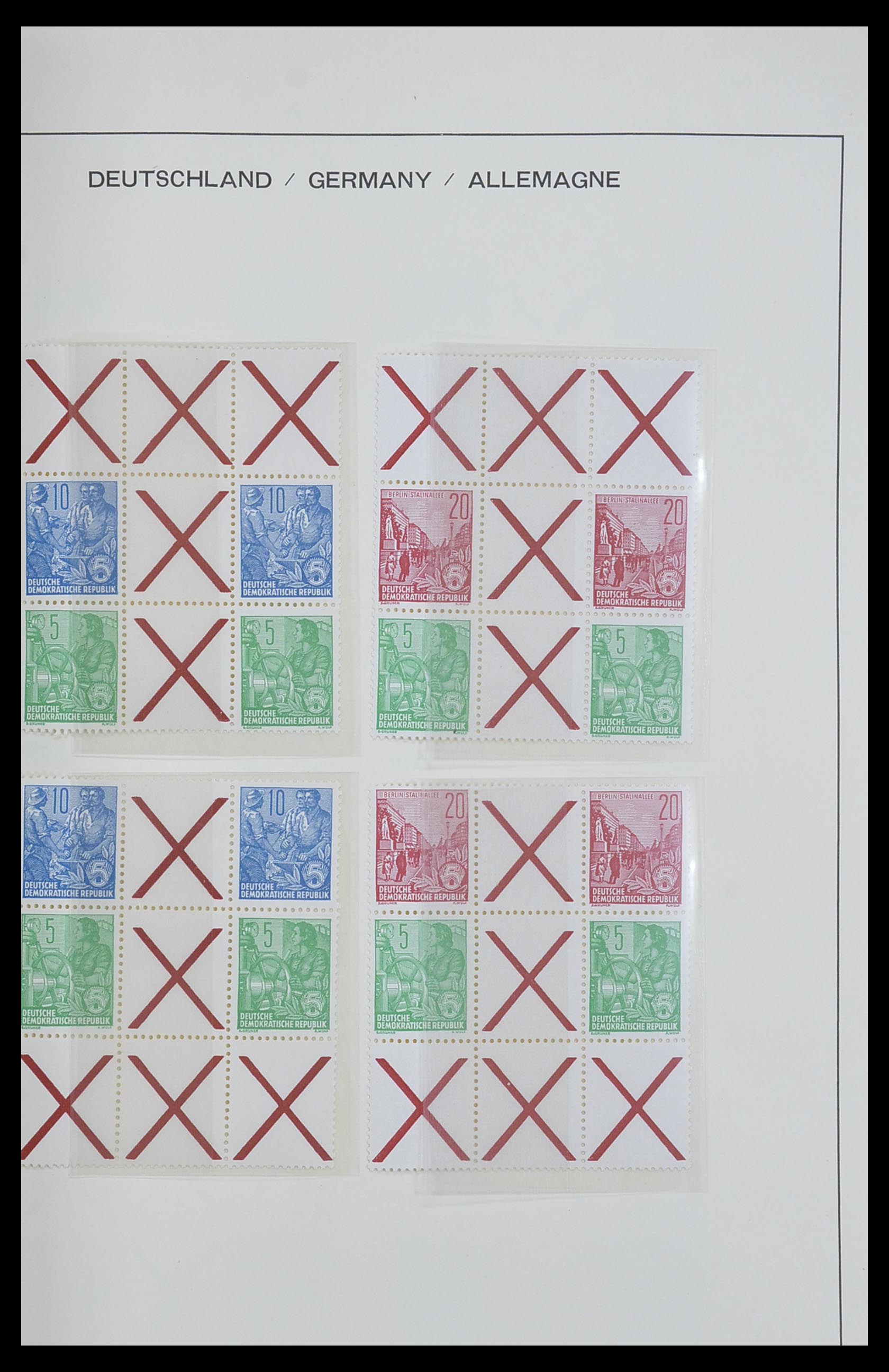 33281 079 - Stamp collection 33281 DDR 1945-1990.