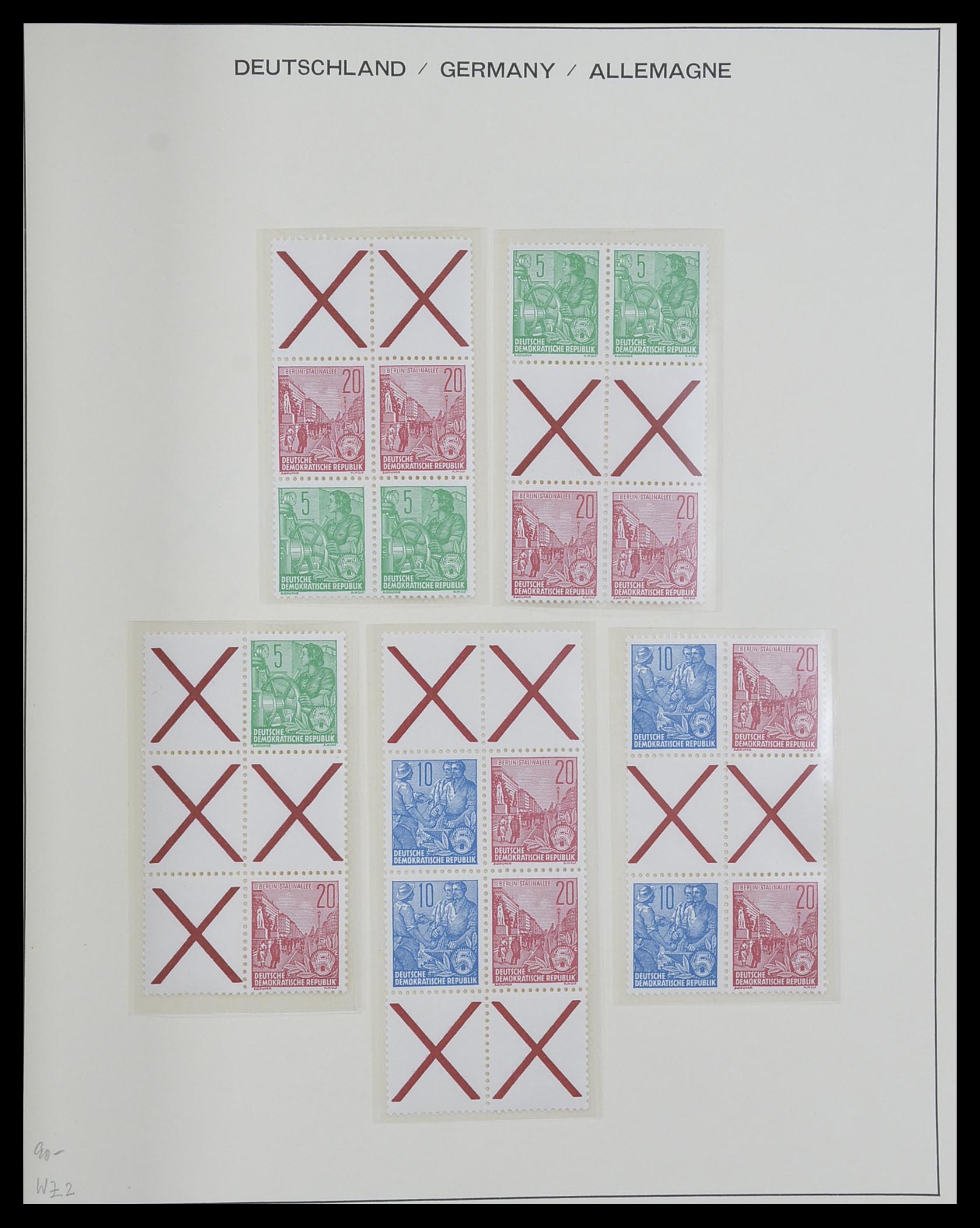 33281 084 - Postzegelverzameling 33281 DDR 1945-1990.